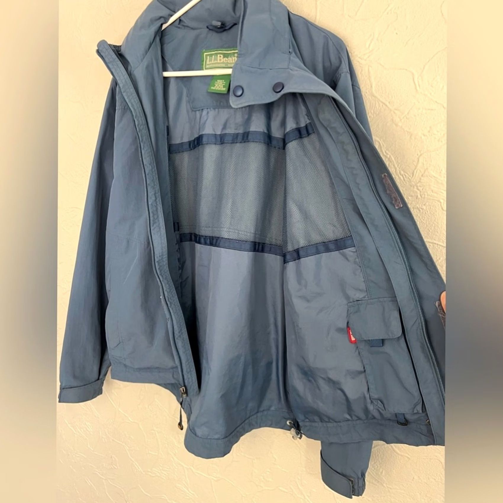 Vintage LL BEAN The Weather Channel 3 in 1 Navy Blue Jacket/Parka Men’s Medium Bomber Jacket Size US M / EU 48-50 / 2 - 8 Thumbnail