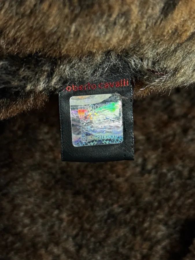 Roberto Cavalli 2000s Roberto Cavalli Fur Shearling Brown Leather Jacket Size US M / EU 48-50 / 2 - 12 Thumbnail
