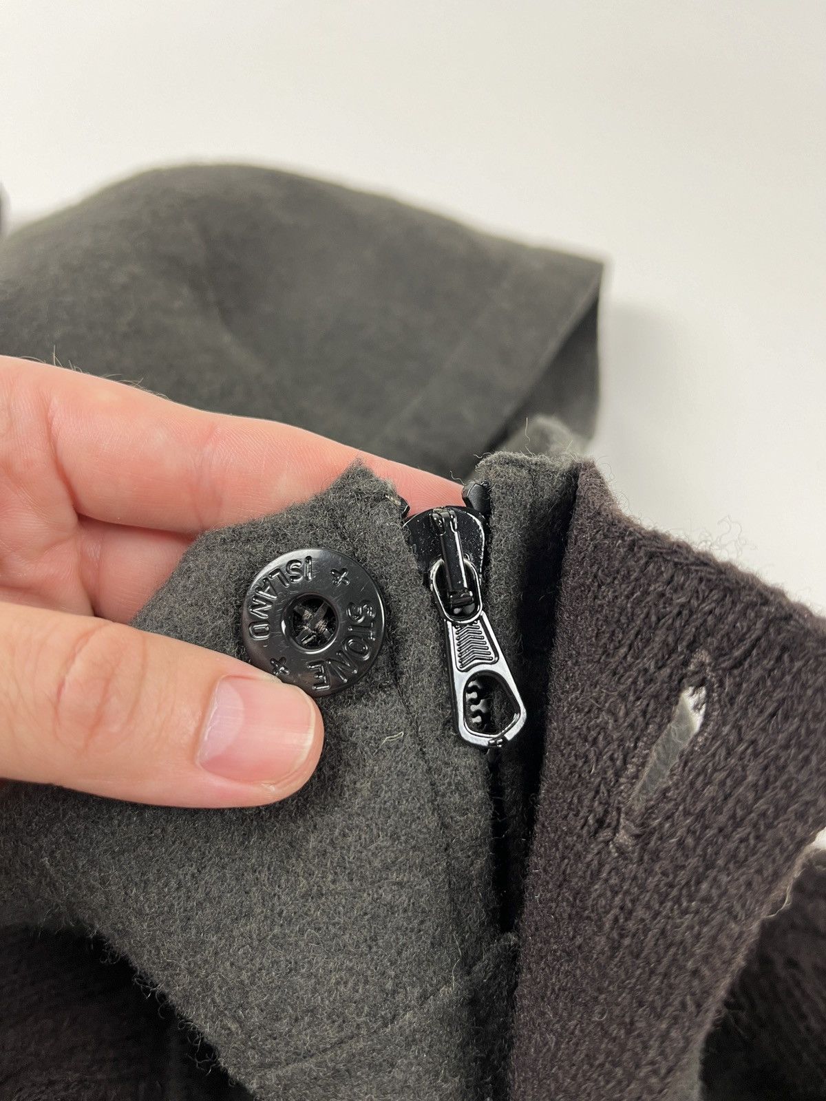 Stone Island × Vintage Vintage AW’06🔥Stone Island Wool Knitwear Sweater Hoodie Size US XL / EU 56 / 4 - 16 Thumbnail