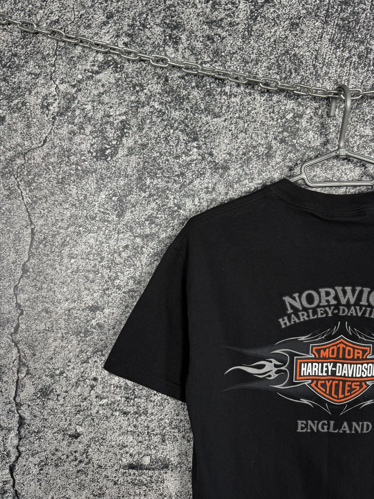 Harley Davidson Harley Davidson Motorcycle T-Shirt Norwich England Girl USA Size US M / EU 48-50 / 2 - 13 Thumbnail
