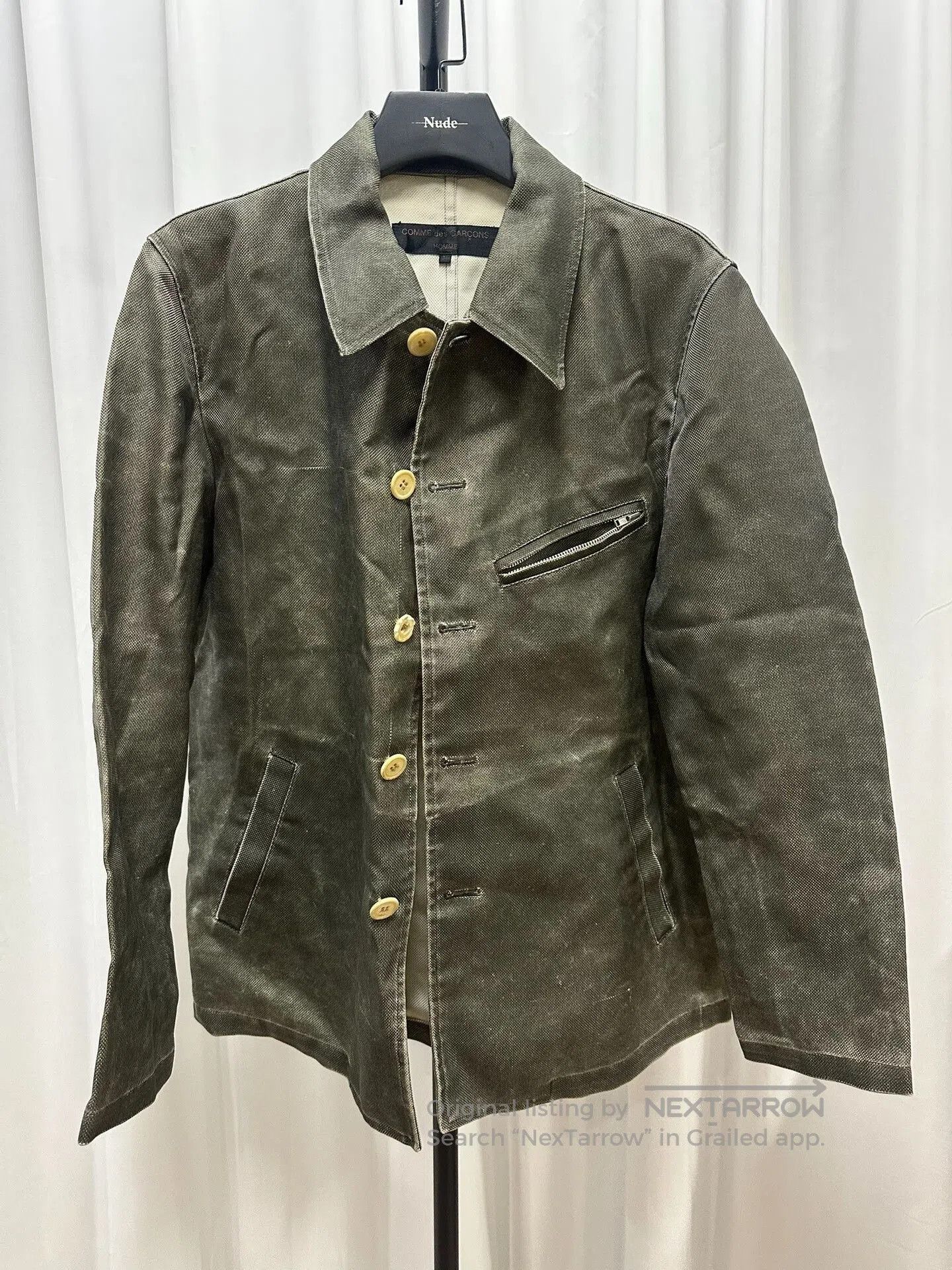Comme des Garcons Homme Plus Comme des Garçons Homme Wash Jacket. Size US M / EU 48-50 / 2 - 2 Thumbnail
