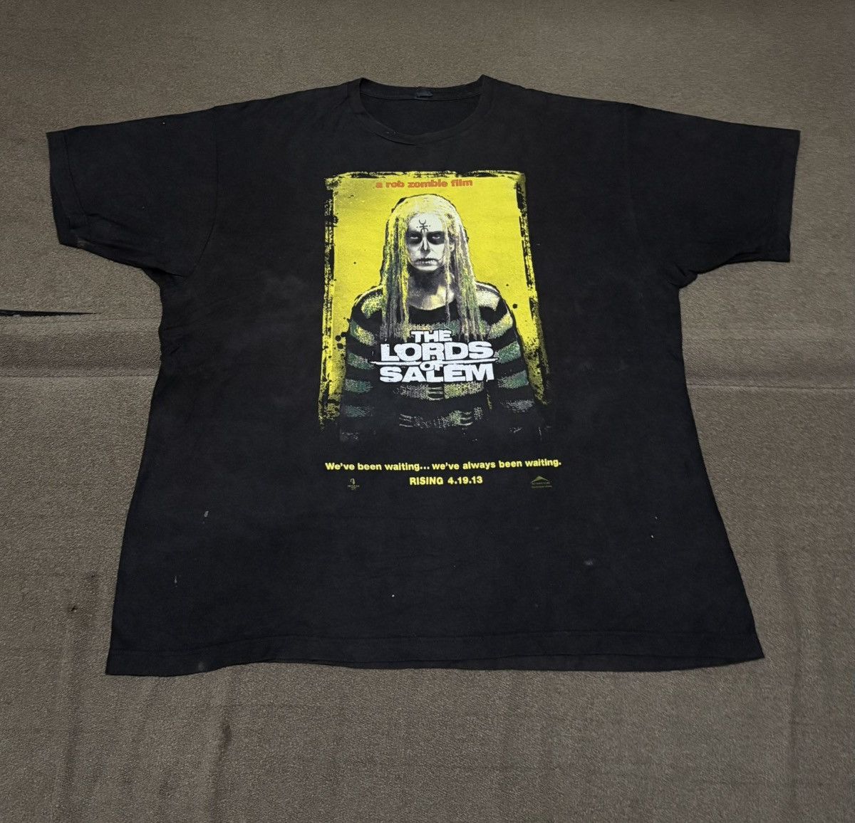 Band Tees Rare vtg y2k Rob Zombie The lord of salem Shirt Size US XL / EU 56 / 4 - 3 Thumbnail