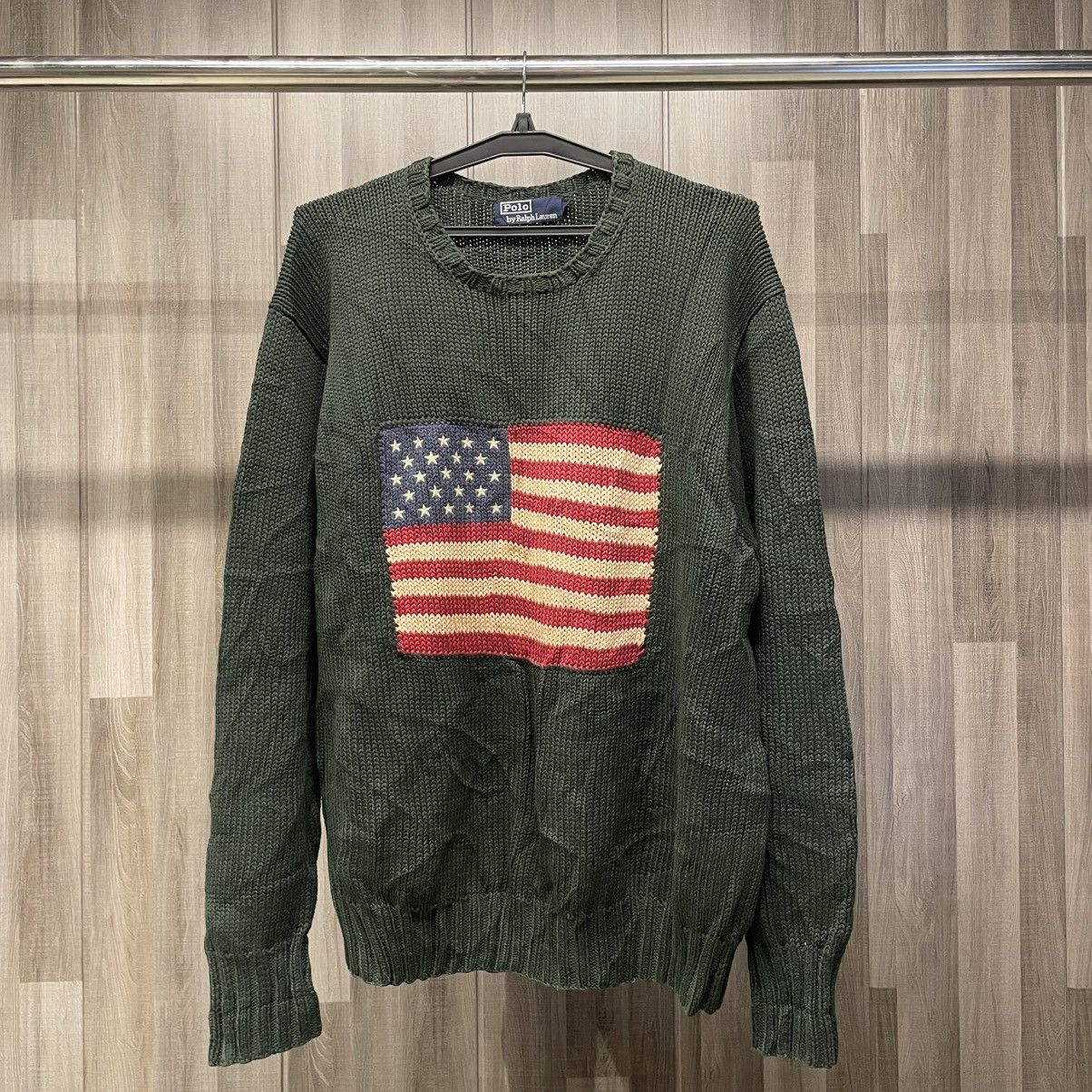 Polo Ralph Lauren Polo Ralph Lauren American Flag Sweater Size US L / EU 52-54 / 3 - 1 Thumbnail