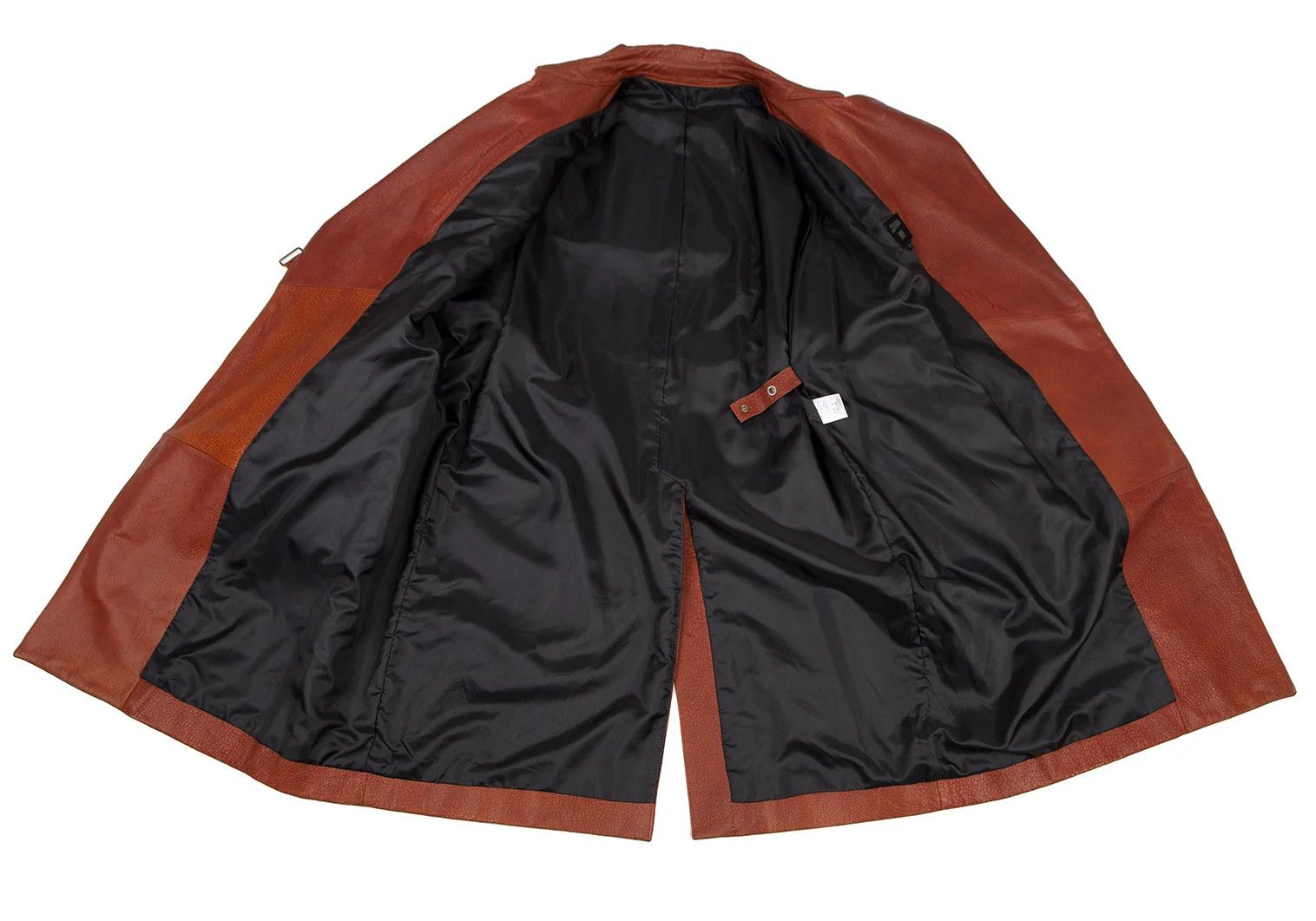 Jean Paul Gaultier Leather Trench Coat in Brown Size 48 Size US M / EU 48-50 / 2 - 13 Thumbnail