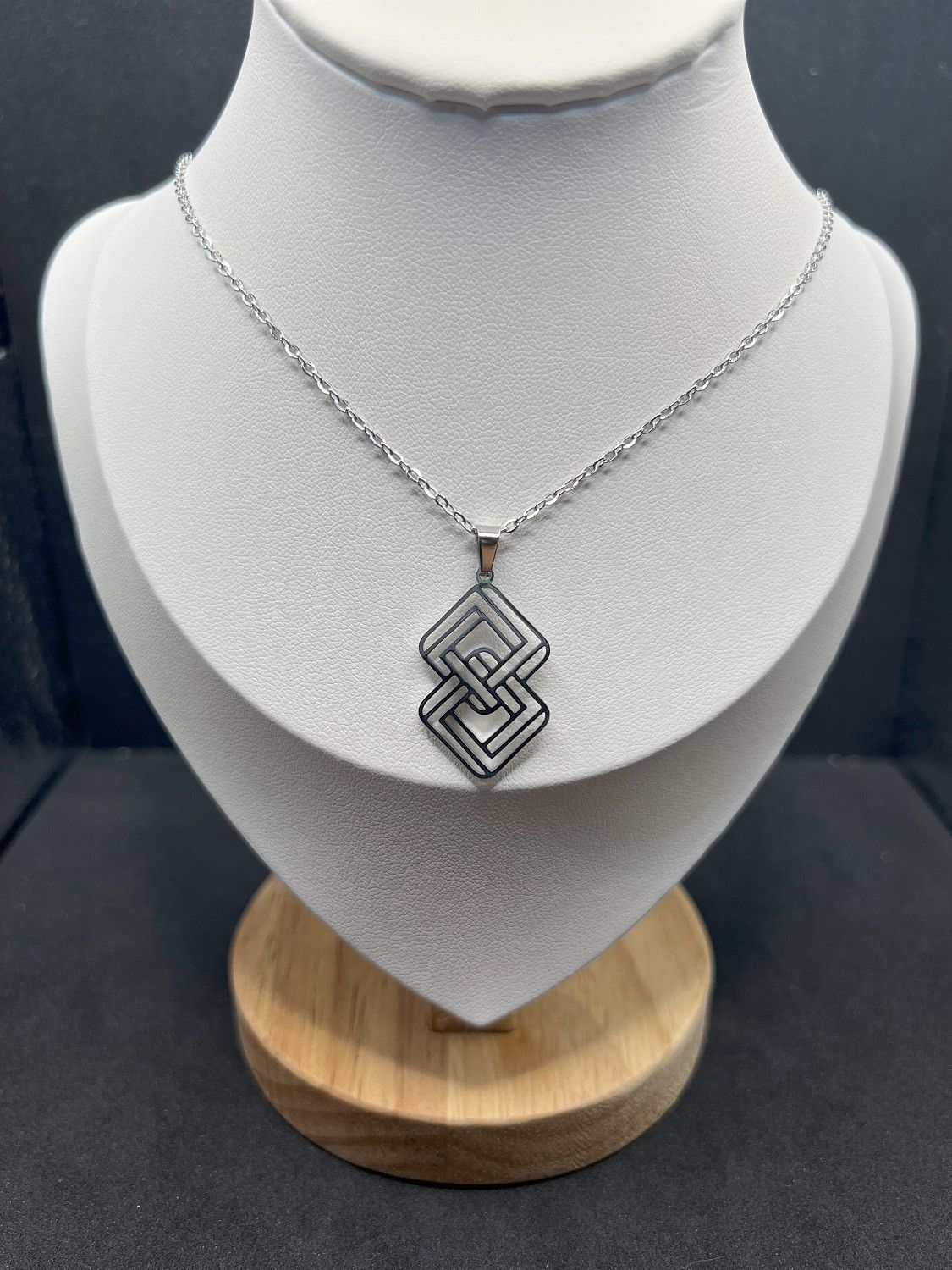 Jewelry Viking Stainless Steel Chain Necklace Size ONE SIZE - 1 Thumbnail