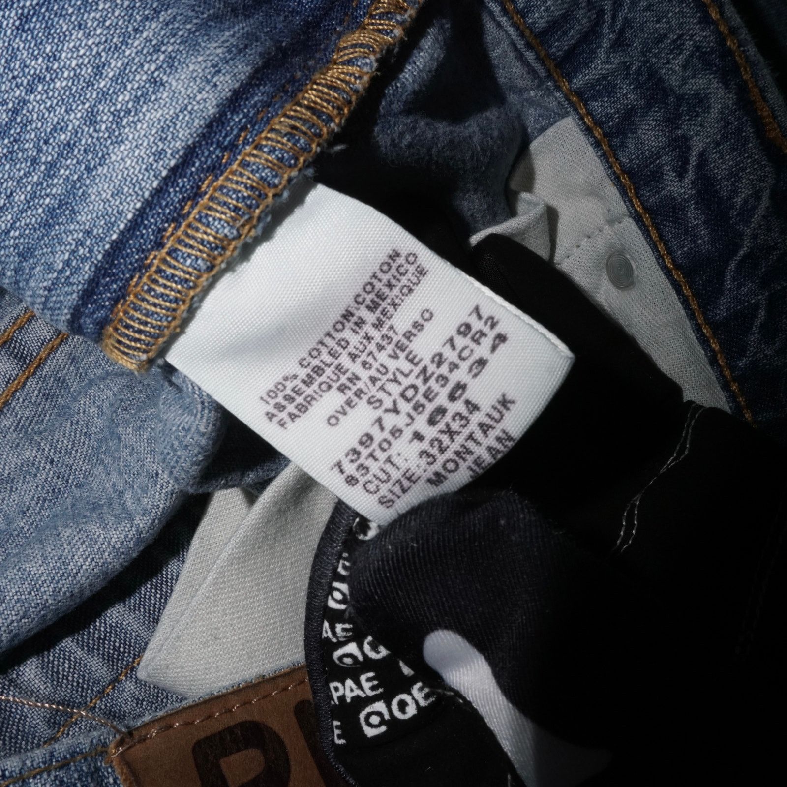 Ralph Lauren 32x34 - Vintage Y2K Ralph Lauren 00s distressed denim pants Size US 32 / EU 48 - 4 Thumbnail