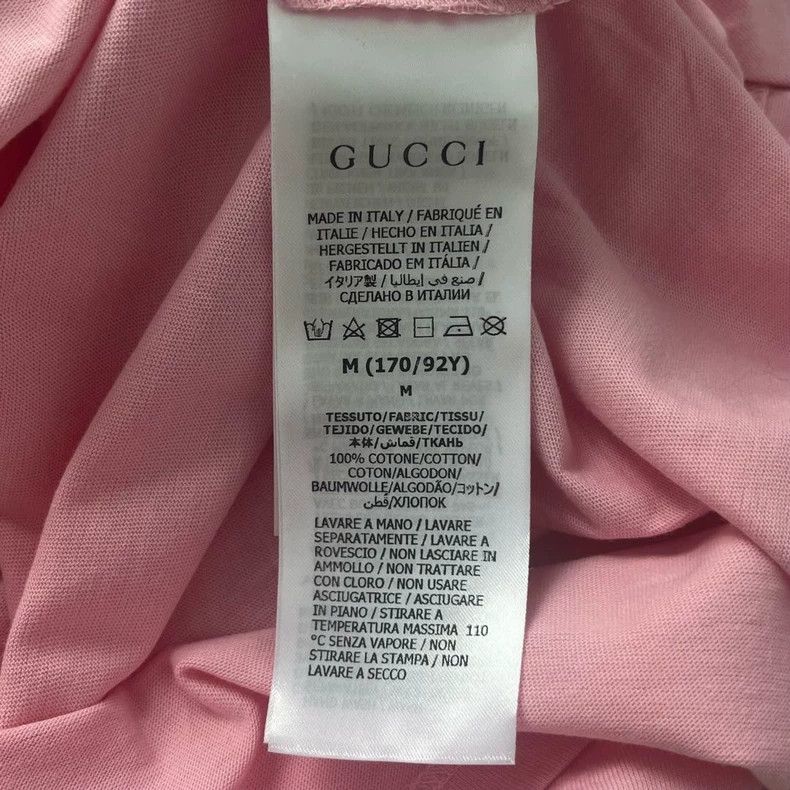 Gucci Gucci Pink lemon short-sleeved T-shirt 2503-Nextarrow Size US M / EU 48-50 / 2 - 6 Thumbnail