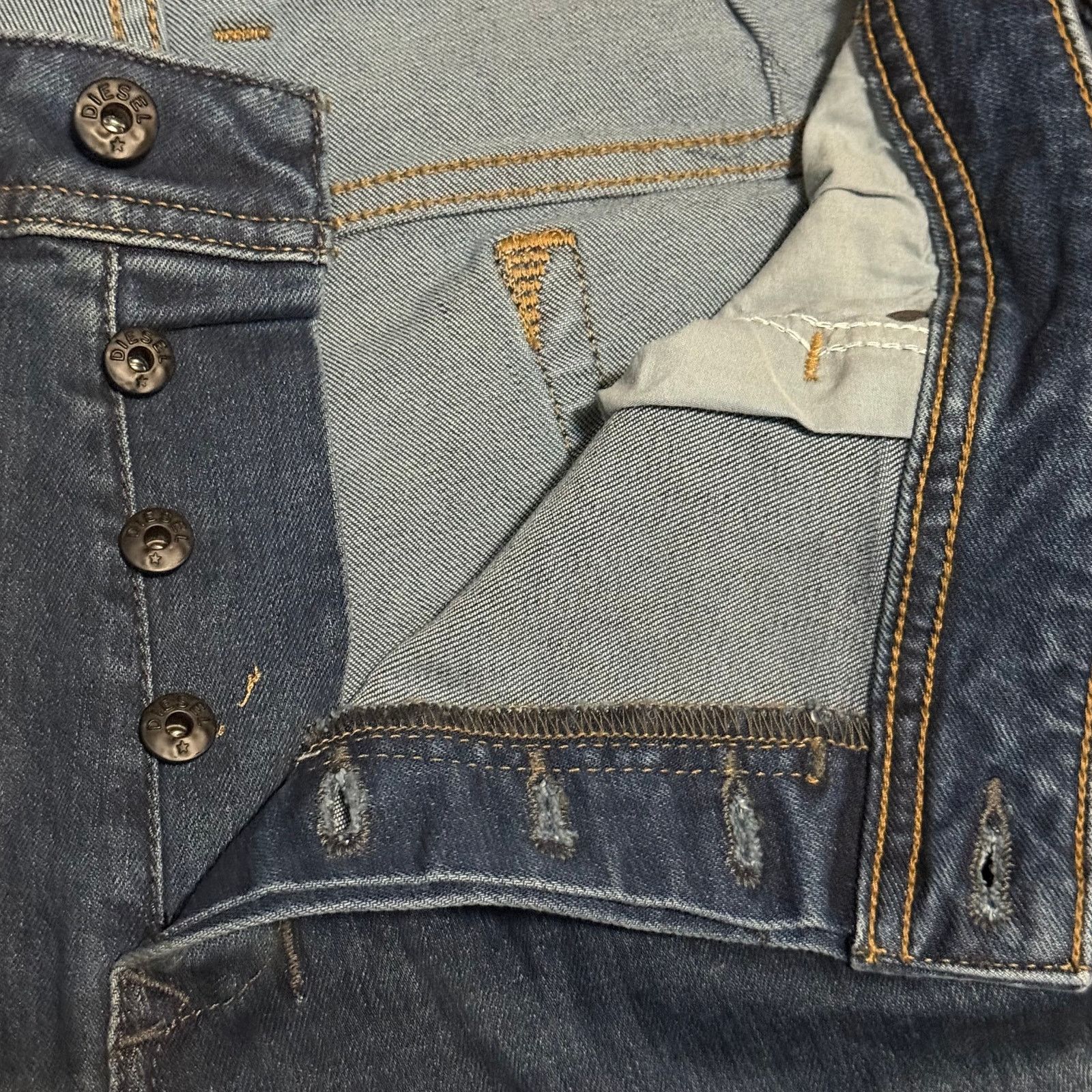 Diesel Diesel Mens Safado-R Slim Straight Jeans Size 38x28 Size US 38 / EU 54 - 6 Thumbnail