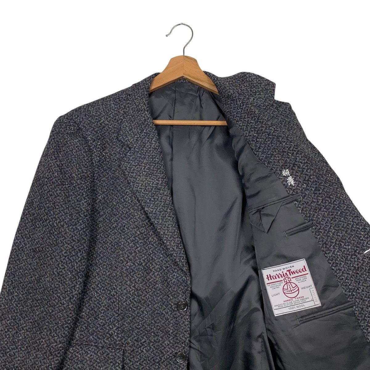 Harris Tweed LORD MAYOR Harris Tweed Wool Tailored Jacket #2878-C130 Size 42R - 9 Thumbnail