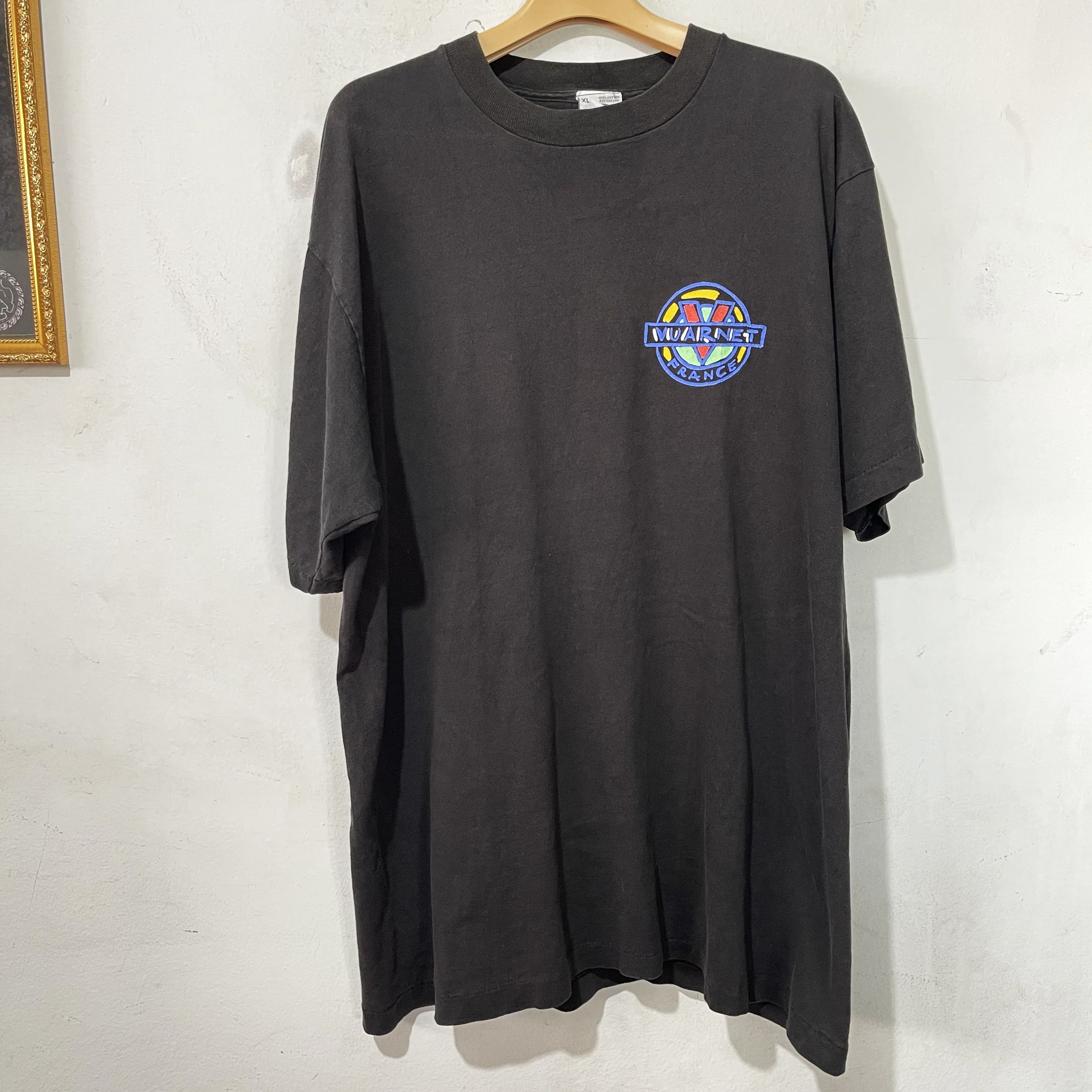 Vuarnet Vintage 90s Vuarnet France T-Shirt Size US XL / EU 56 / 4 - 4 Thumbnail