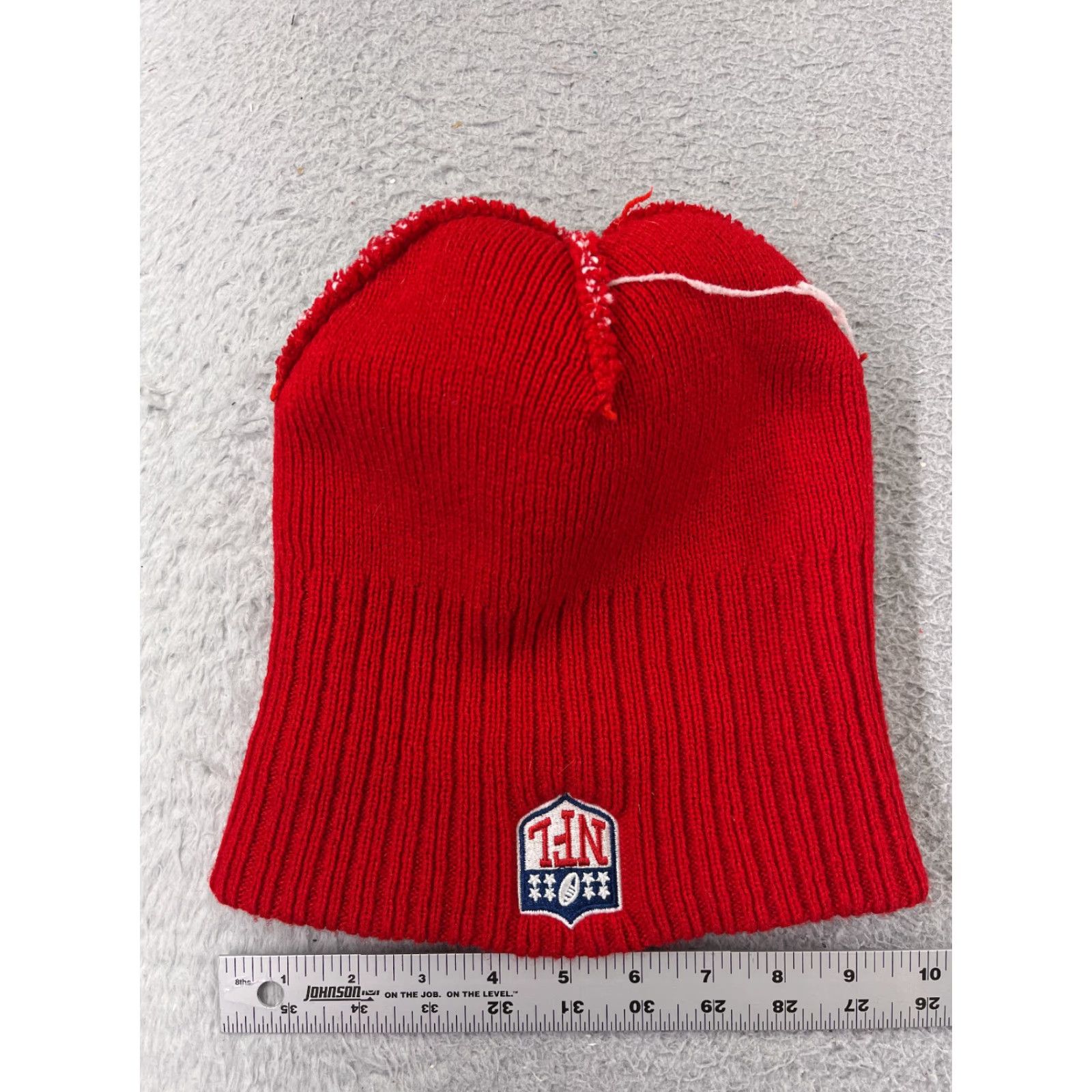 NFL VINTAGE Smirnoff x NFL Beanie Adult One Size Red White Embroidered Vodka Promotional Size ONE SIZE - 6 Thumbnail