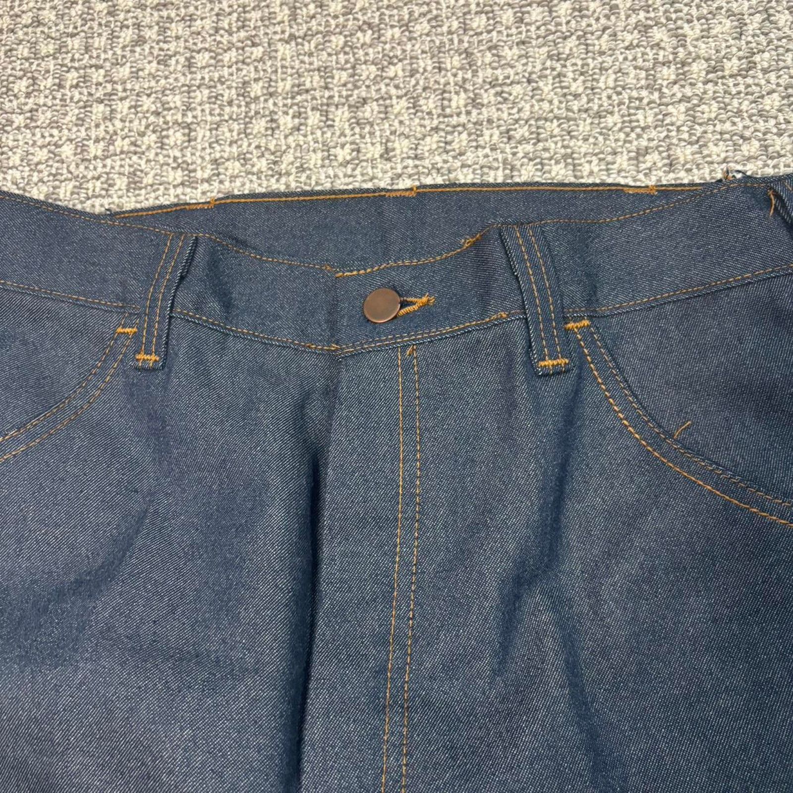Other Vintage 80s Lion Flame Resistant Selvedge Style Jeans Size US 32 / EU 48 - 5 Thumbnail