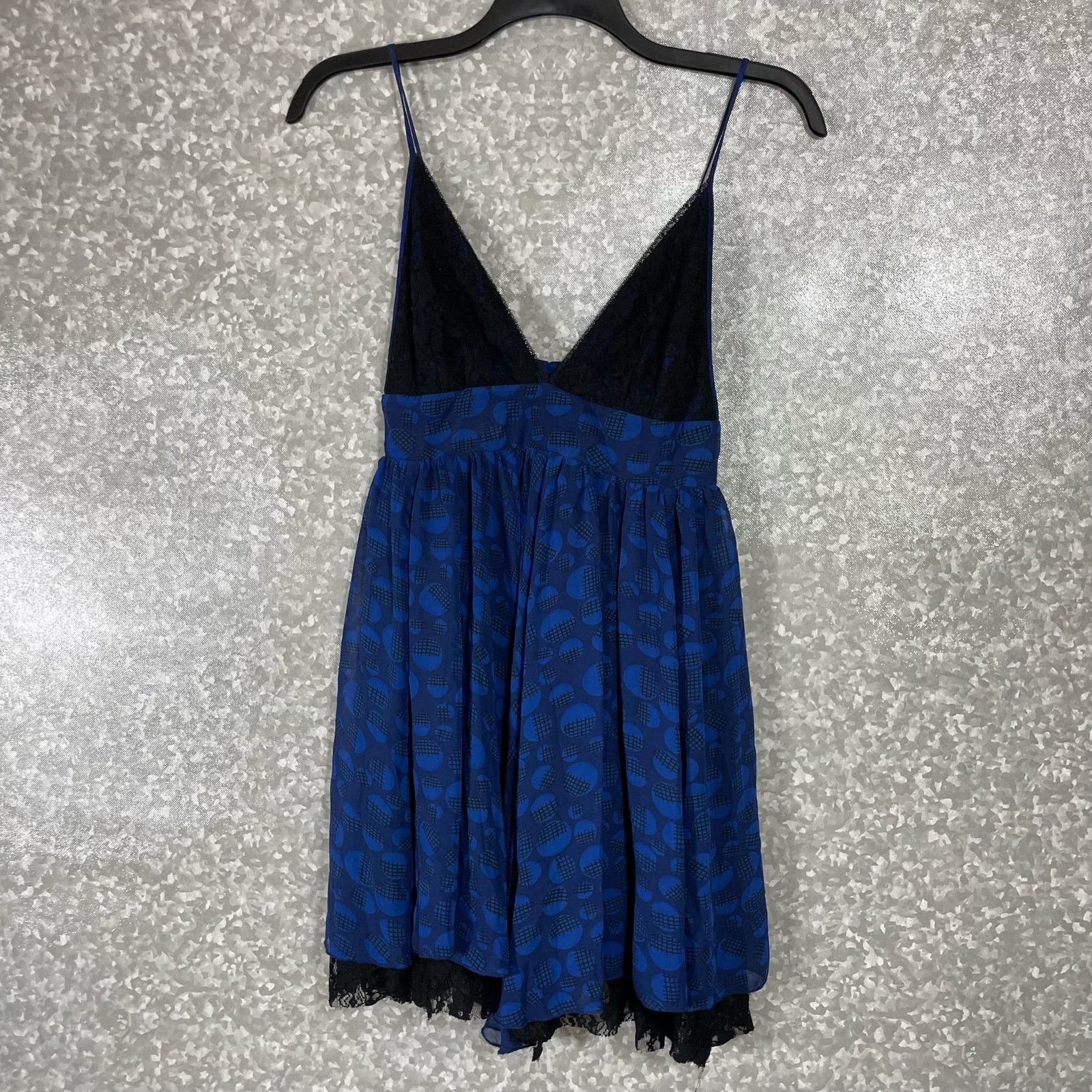 Urban Outfitters Urban Outfitters Sparkle & Fade Blue Chiffon Dress - Medium Size M / US 6-8 / IT 42-44 - 1 Thumbnail