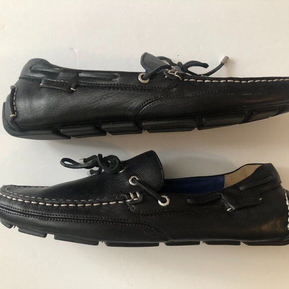 Sebago sebago men's new black leather slip on loafers size: 10M Size US 10 / EU 43 - 3 Thumbnail