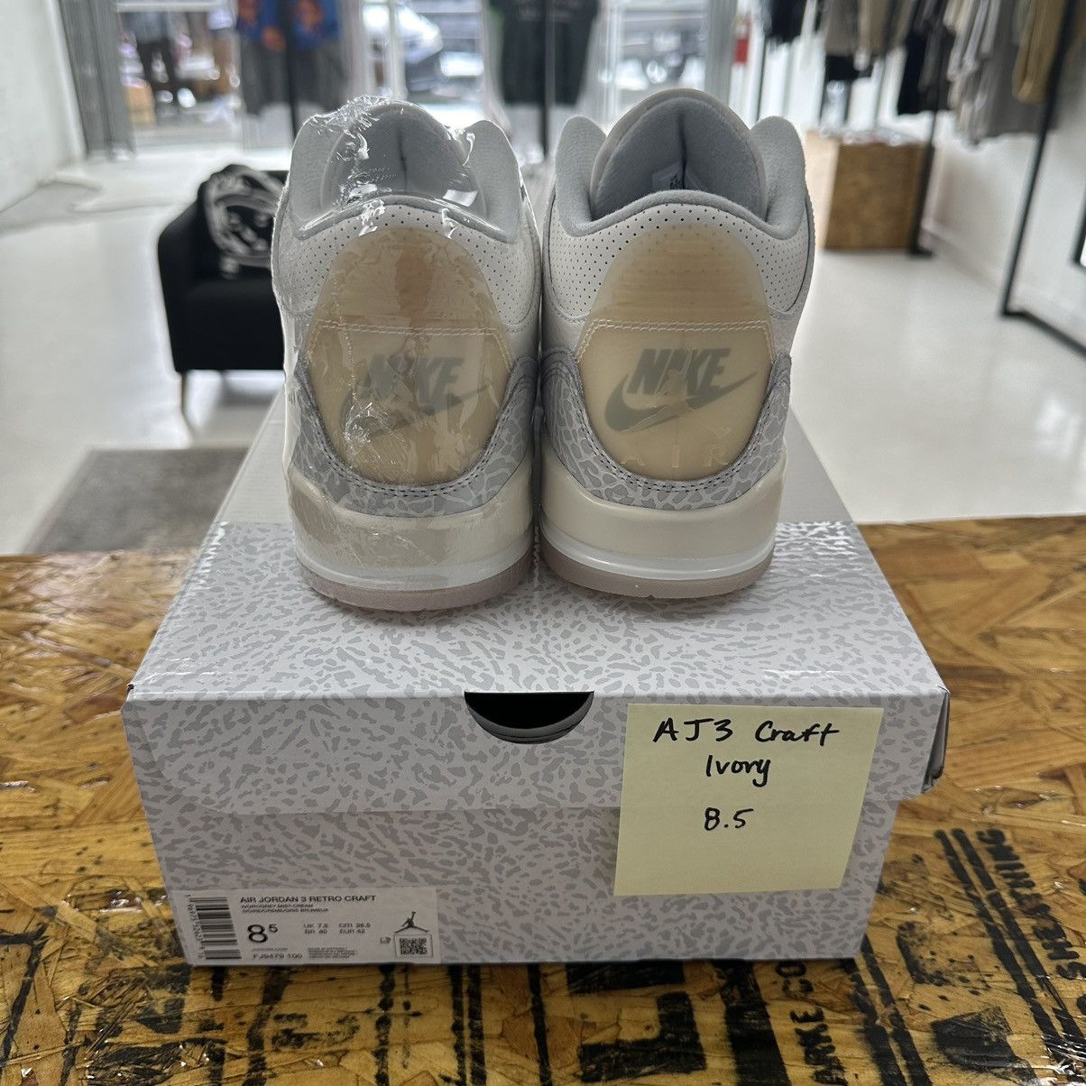 Jordan Brand × Nike AJ3 ‘Craft Ivory’ Size US 8.5 / EU 41-42 - 6 Thumbnail