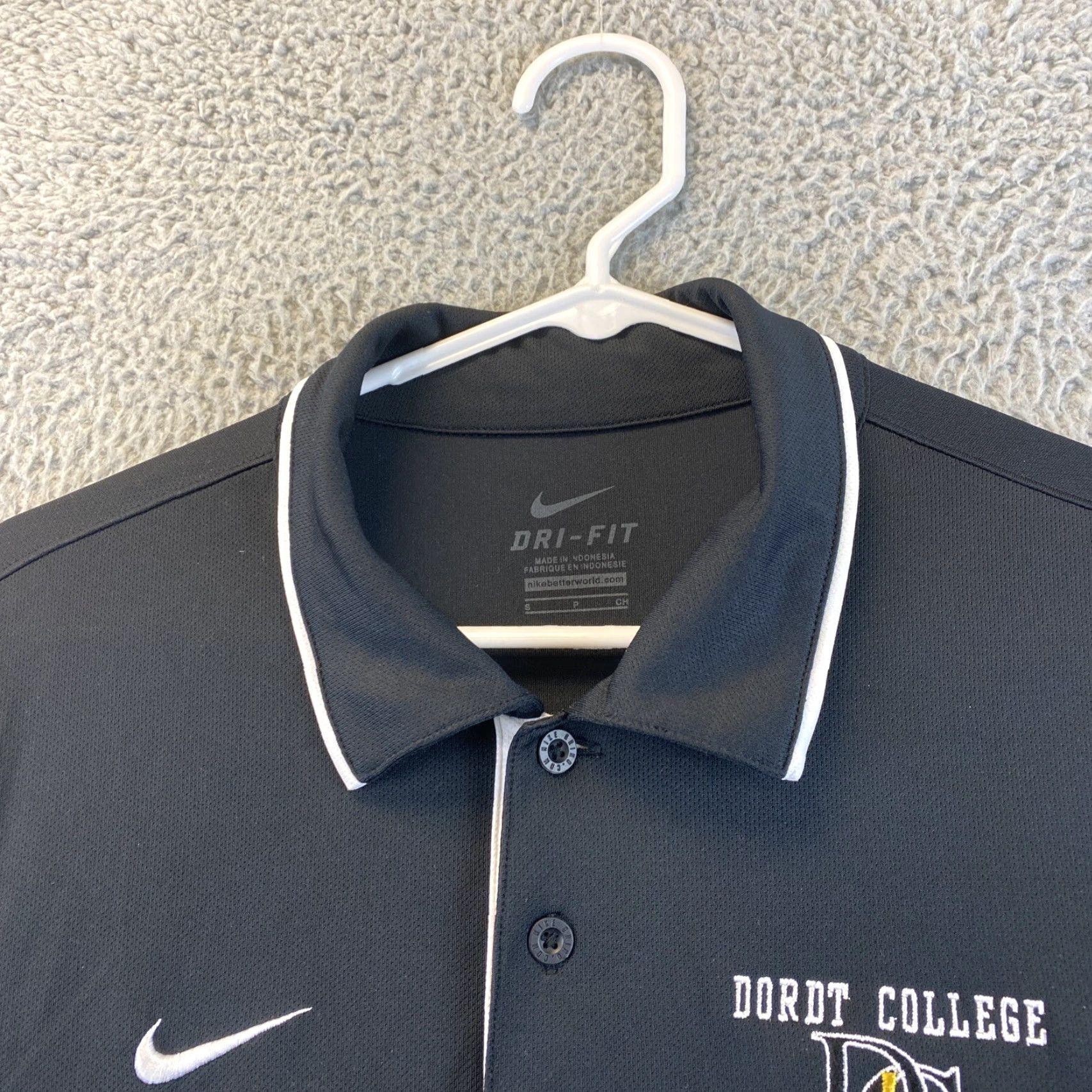 Nike Nike Polo Shirt Men S Black Logo Dri-Fit Golf Golfing Golfer Polo Shirt Nike Golf 40-53 Drifit Size US S / EU 44-46 / 1 - 5 Thumbnail