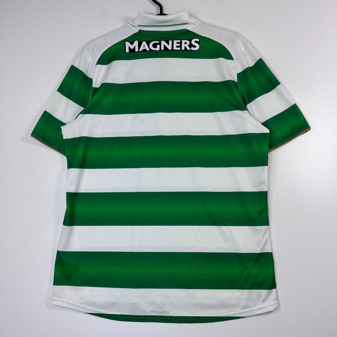 New Balance Celtic FC Shirt New Balance Dafabet Green White Mens Size M Size US M / EU 48-50 / 2 - 9 Thumbnail