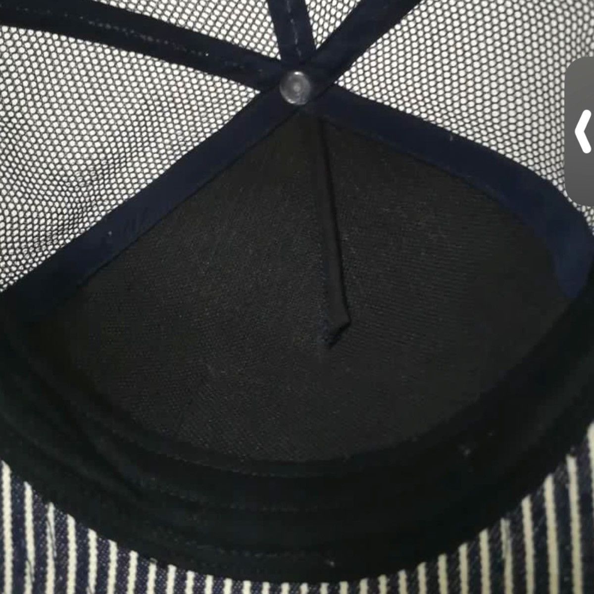 Lee RARE VINTAGE LEE HICKORY TRUCKER SNAPBACK HAT Size ONE SIZE - 9 Thumbnail