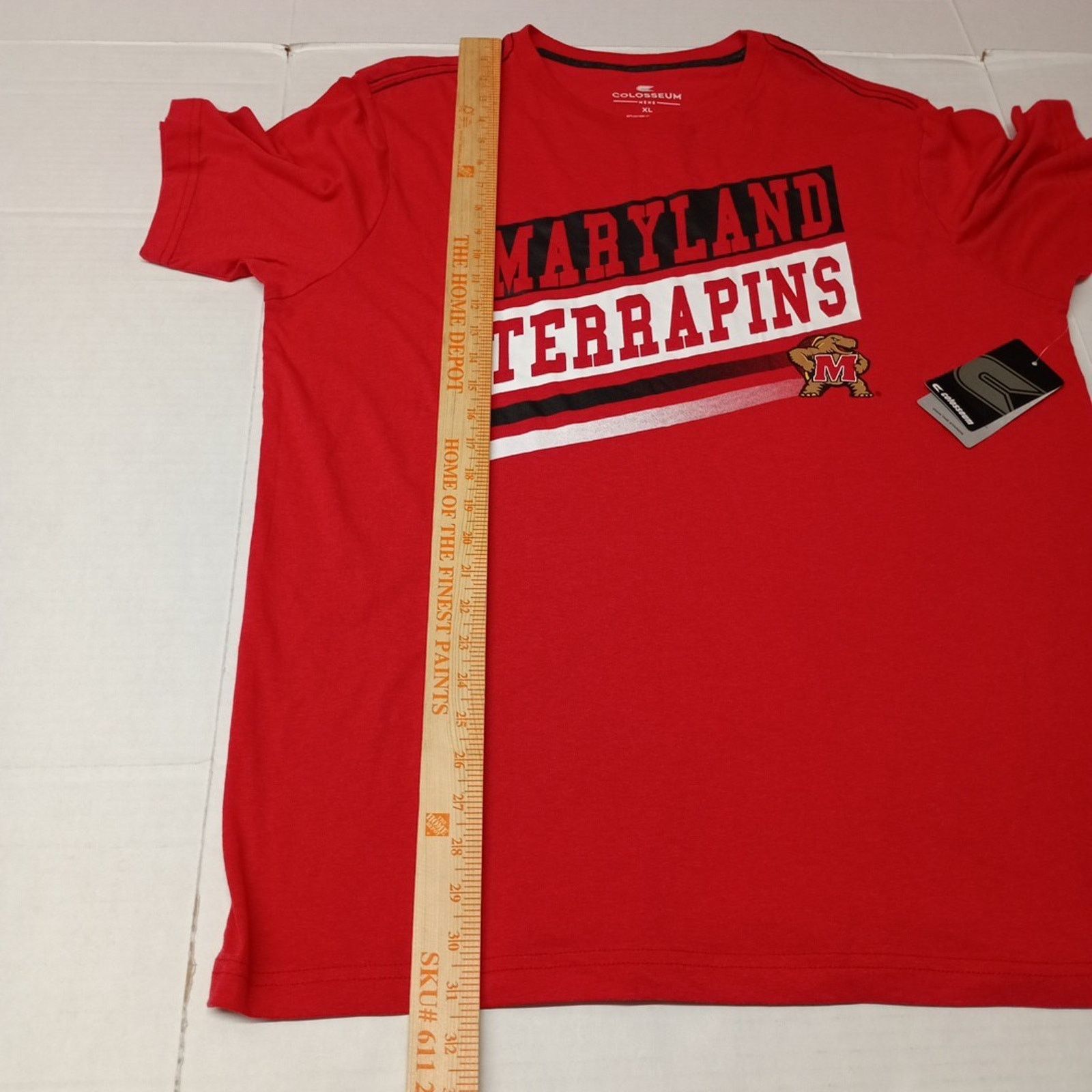 Colosseum Athletics Maryland Terrapins T-shirt Men's XL Colosseum Red Tee NCAA Size US XL / EU 56 / 4 - 5 Thumbnail