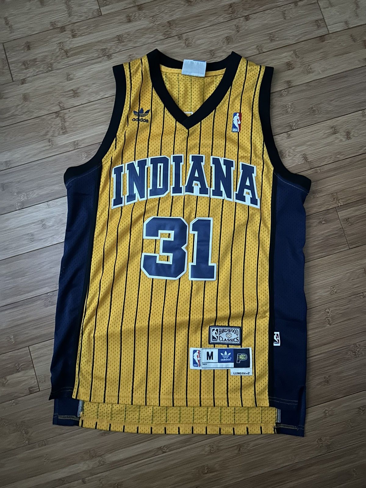 Shops indiana pacers yellow jersey