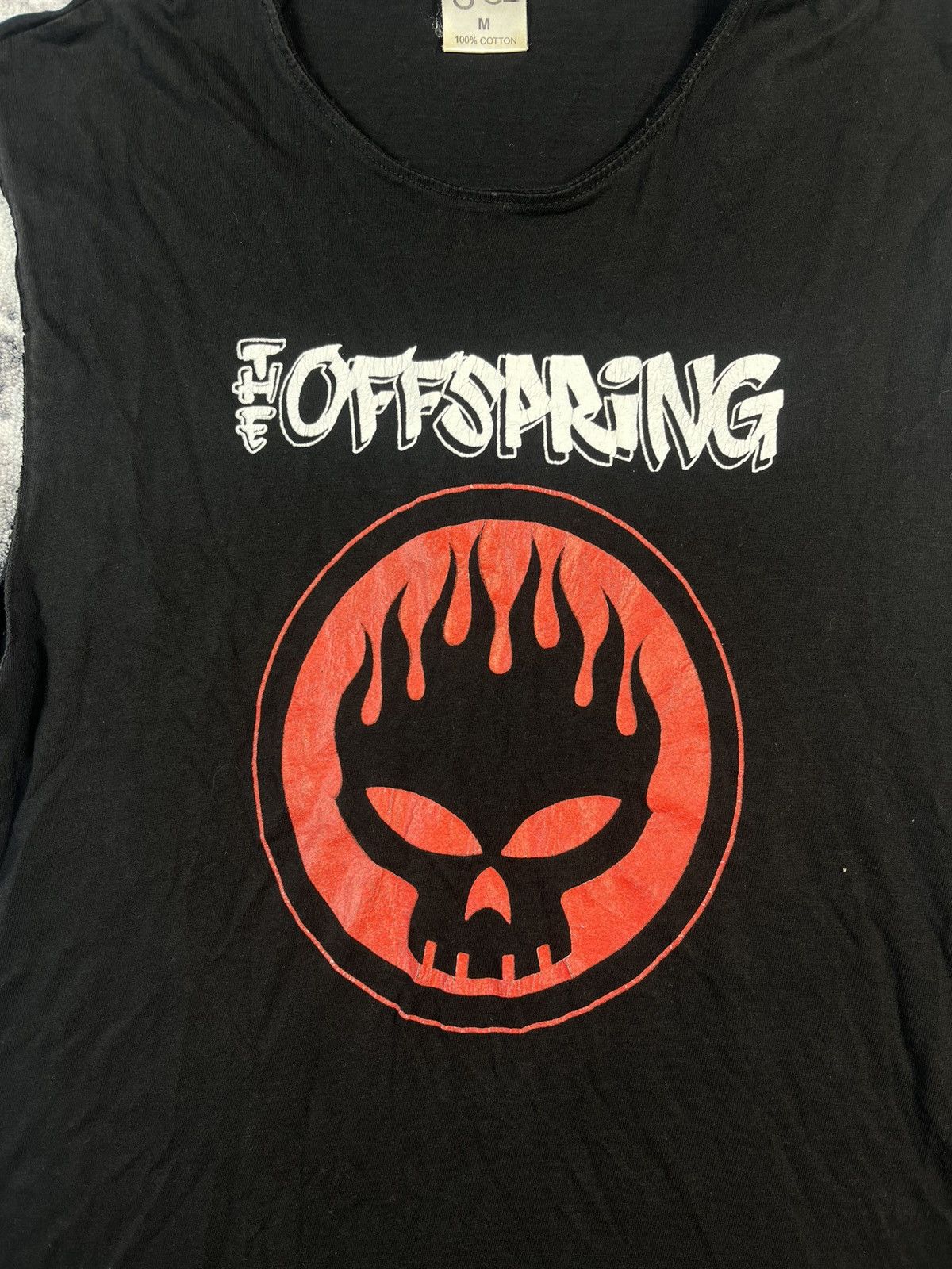Band Tees The Offspring Skull Punk Band Tee Sleeveless Vintage Size US M / EU 48-50 / 2 - 2 Thumbnail