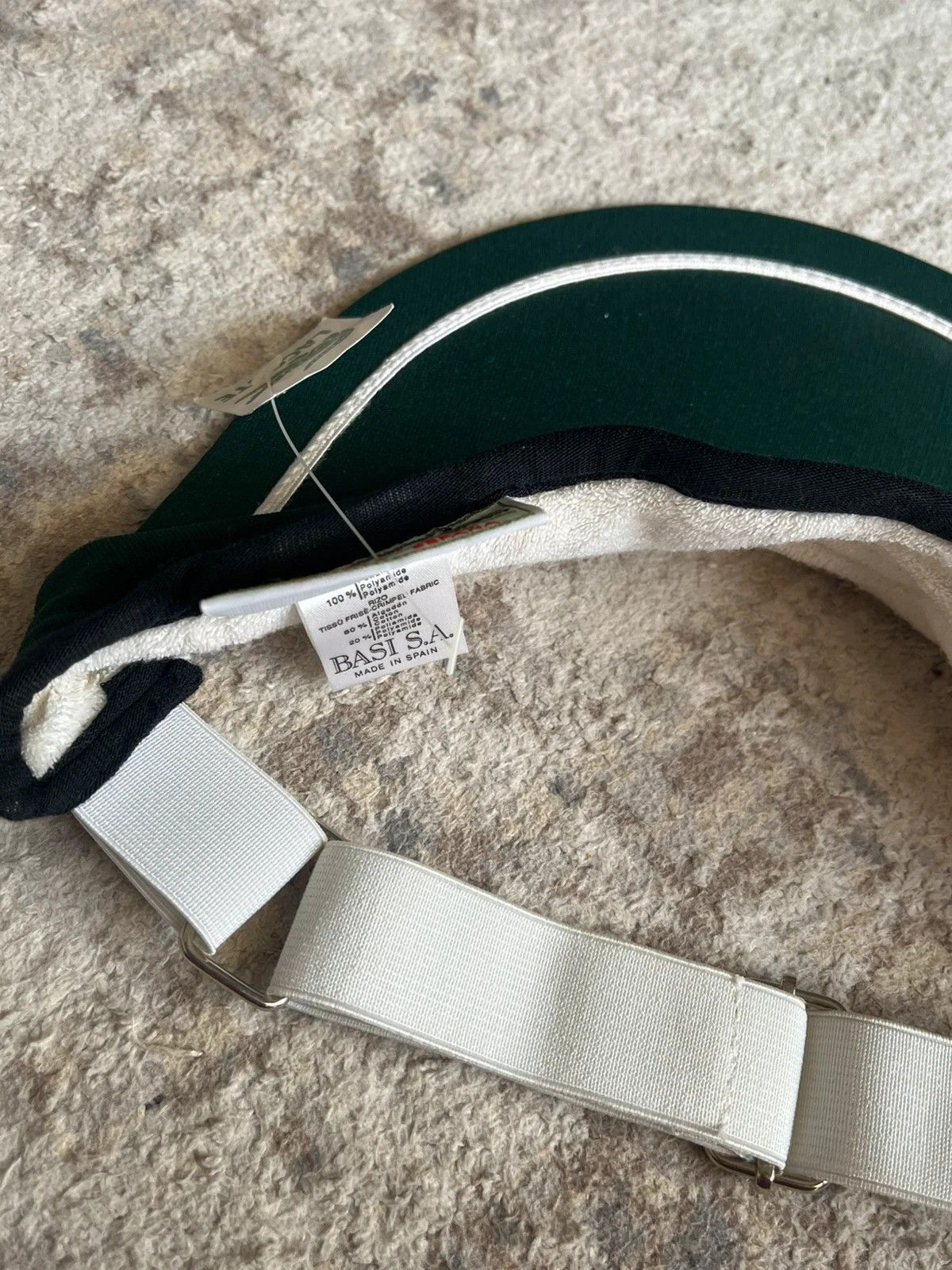 Lacoste Lacoste Chemise Made in Spain Visor Deadstock 90s One Size Size ONE SIZE - 10 Thumbnail