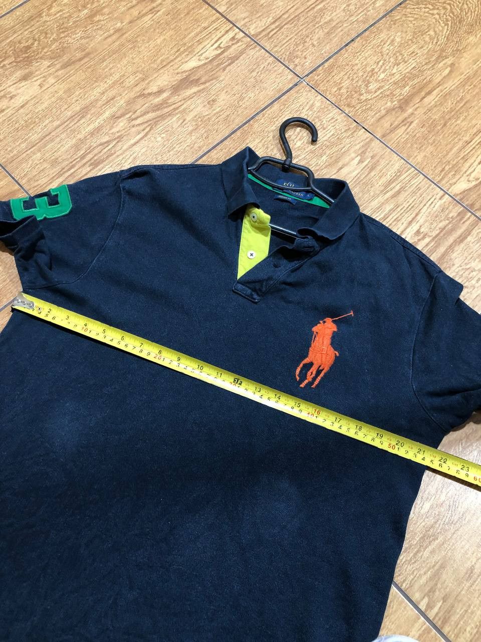 Polo Ralph Lauren Vintage Polo Ralph Lauren Custom Fit Polo Size L Size US L / EU 52-54 / 3 - 10 Thumbnail