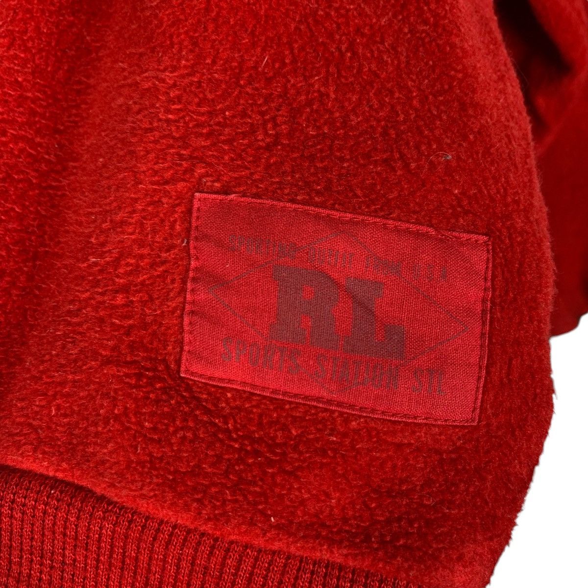 Japanese Brand Vintage FIAT Garwhar Red Fleece Sweatshirt #1380-C62 Size US L / EU 52-54 / 3 - 12 Thumbnail