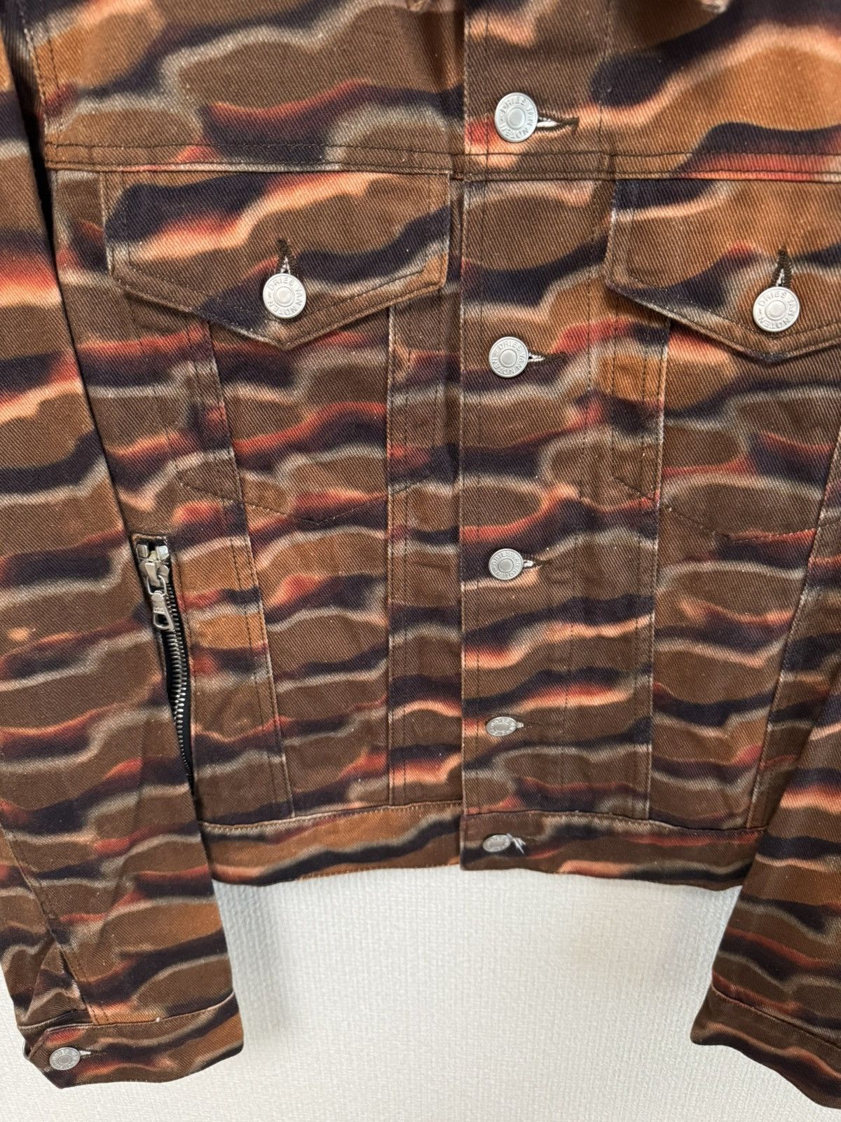 Dries Van Noten Dries Van Noten SS21 Len Lye Denim Jacket Size US M / EU 48-50 / 2 - 3 Thumbnail