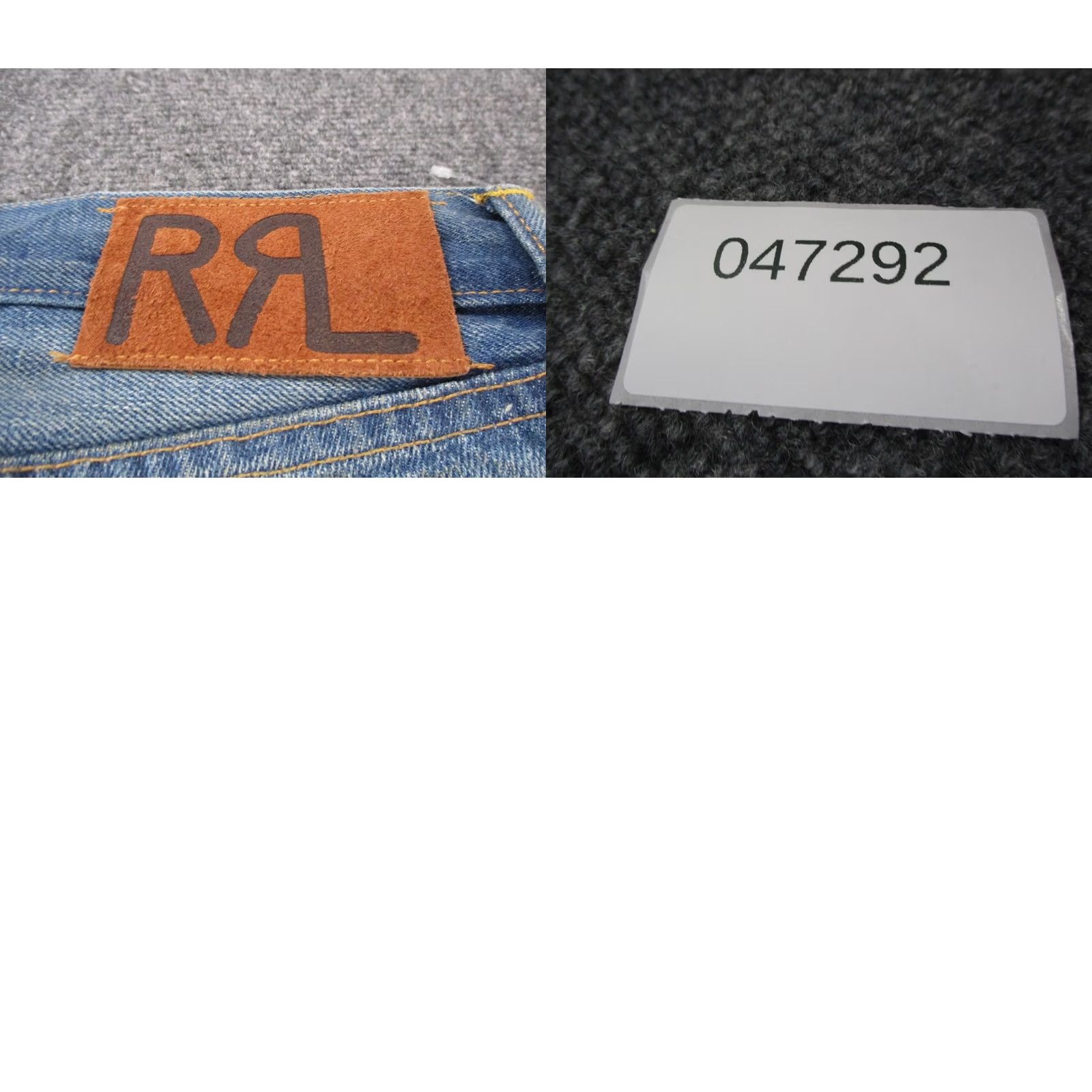 Vintage RRL Ralph Lauren Jeans Men 29 X 32 Denim Slim Straight Blue Denim Jeans Men 29 X 32, Selvedge, Regular, Button, Logo, 90s? Size US 29 - 10 Thumbnail