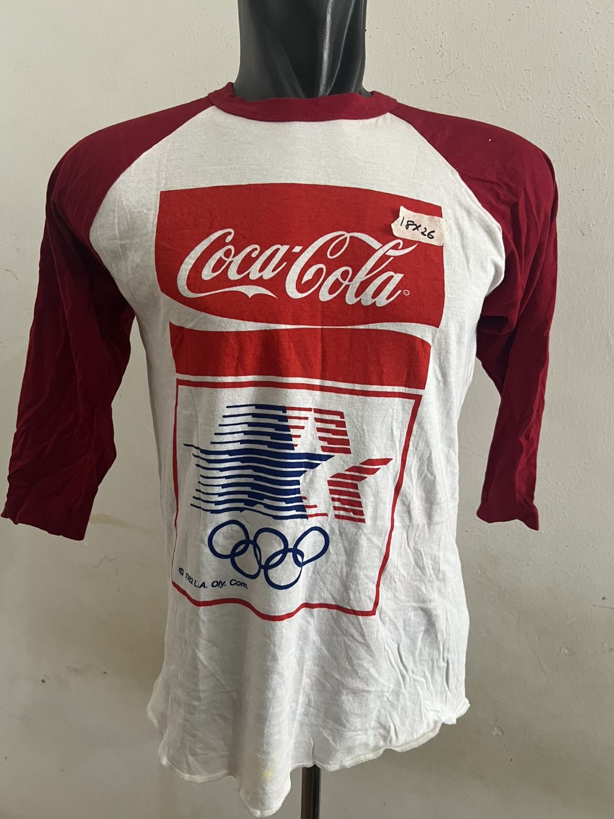 Coca Cola Coca Cola Olympics 1982 Tshirt Size US M / EU 48-50 / 2 - 1 Thumbnail
