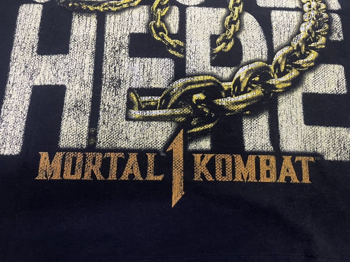 GOAT Crew Vintage Mortal Kombat Get Over Here Shirt Tee Size US XL / EU 56 / 4 - 12 Thumbnail