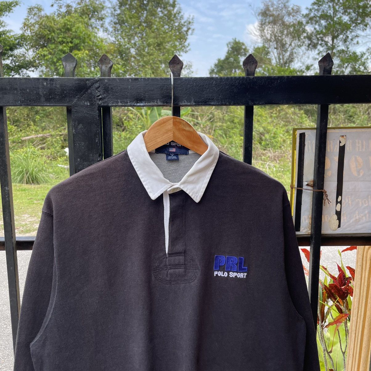 Polo Ralph Lauren 🔥Vintage 90s Polo Sport Ralph Lauren PRL Polos Rugby Shirts Size US M / EU 48-50 / 2 - 4 Thumbnail