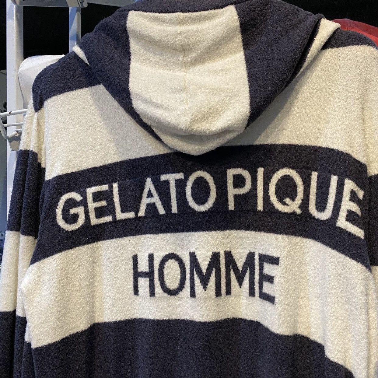 Japanese Brand × Vintage HOT ITEM!! GELATO PIQUE HOMME NYLON HOODIE Size US M / EU 48-50 / 2 - 5 Thumbnail