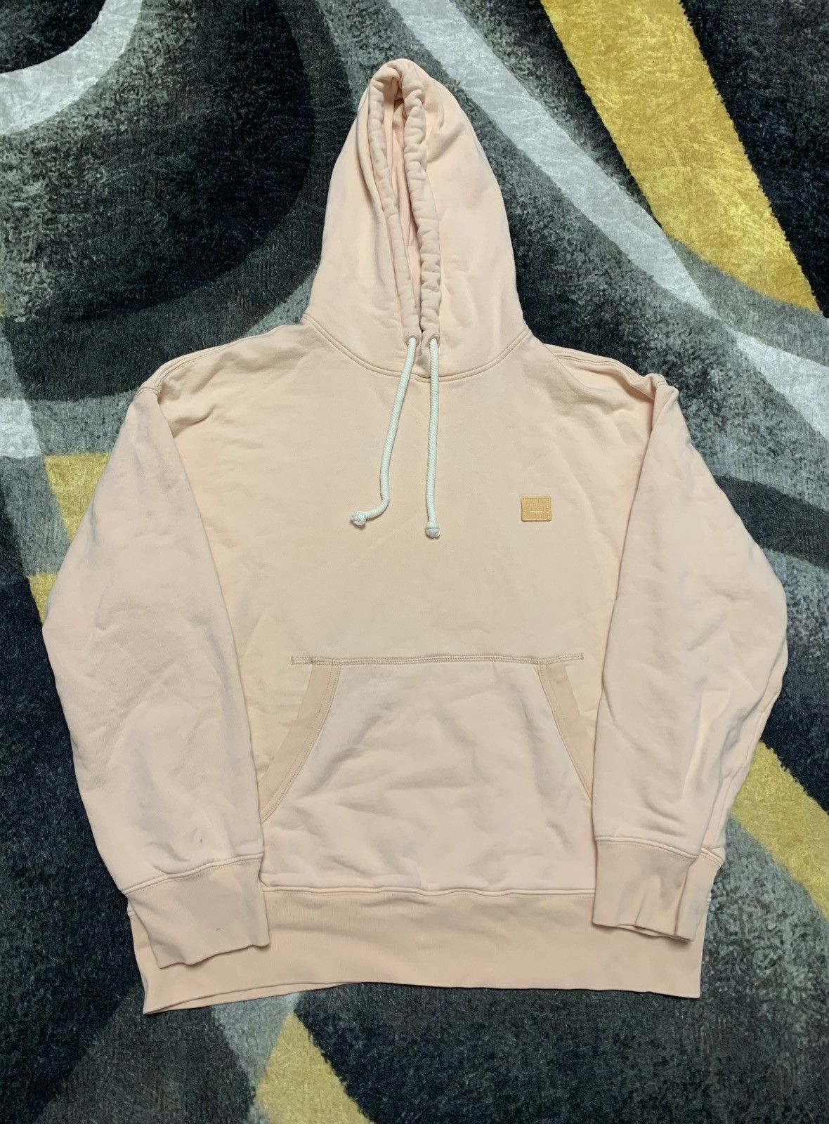 Acne Studios Acne Studios Hoodie Face Pink Size ONE SIZE - 1 Thumbnail