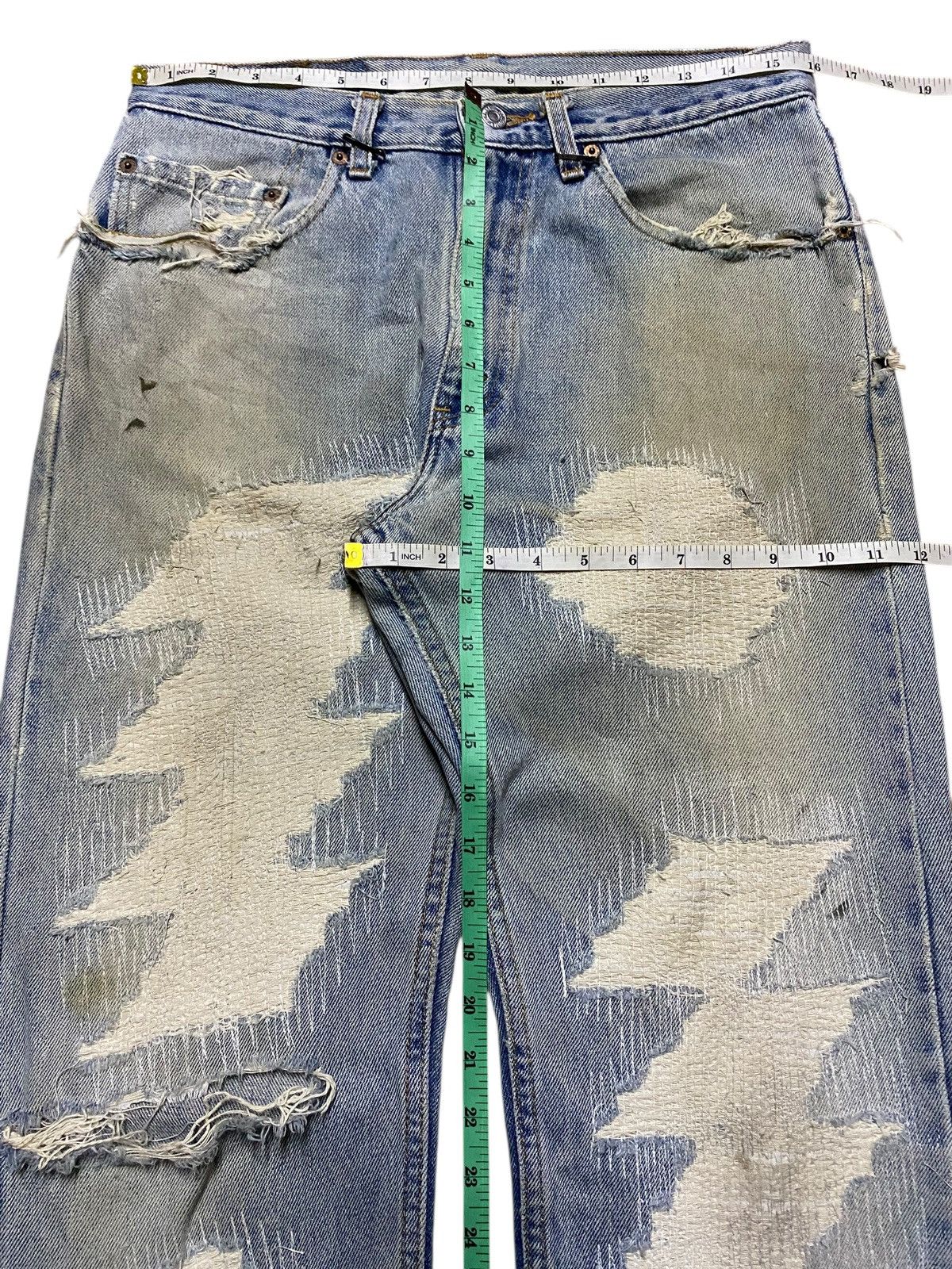 Levi's Levis 505 Distressed Jean Size US 32 / EU 48 - 13 Thumbnail
