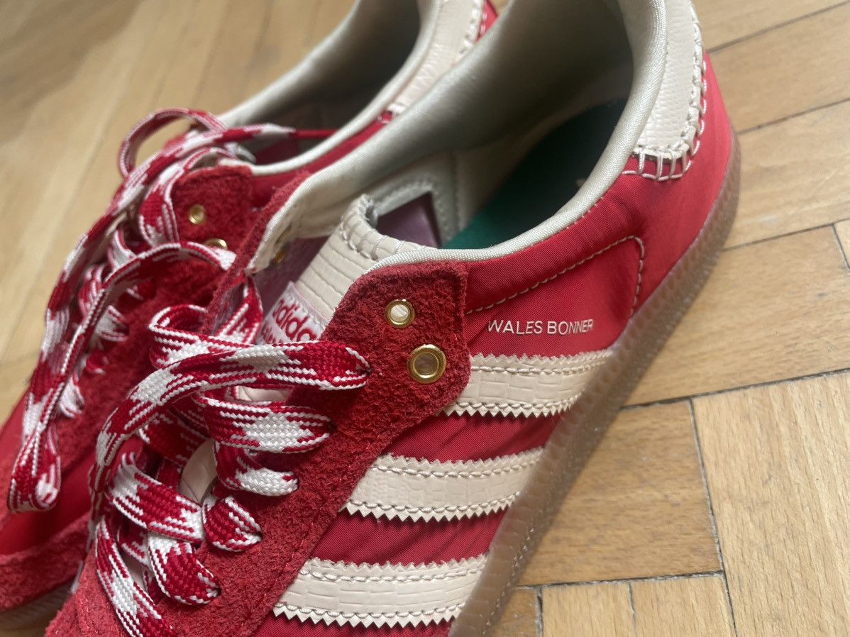 Adidas × Wales Bonner Legendary red Wales Bonner x Adidas samba sneaker Size US 6.5 / IT 36.5 - 3 Thumbnail