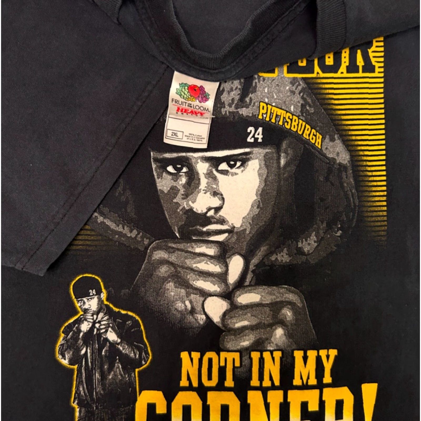 Vintage VINTAGE Pittsburgh Steelers Ike Taylor NFL 2000s VTG Shirt Mens 2XL Black 90s Sports Hip Hop Shirt Mens 2XL Size US XXL / EU 58 / 5 - 2 Thumbnail