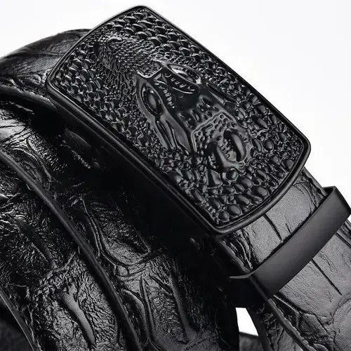 Other Kasuga x Iriki Genuine Leather New Style Pin Buckle Jeans Size ONE SIZE - 5 Thumbnail