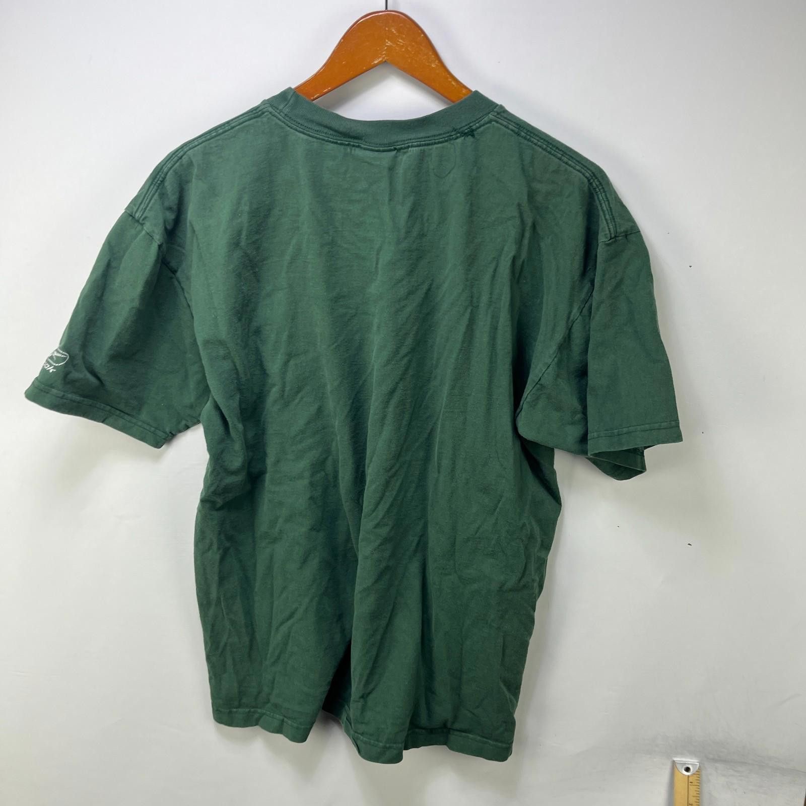Reebok Vintage Green Bay Packers Reebok T-Shirt Large Size ONE SIZE - 8 Thumbnail