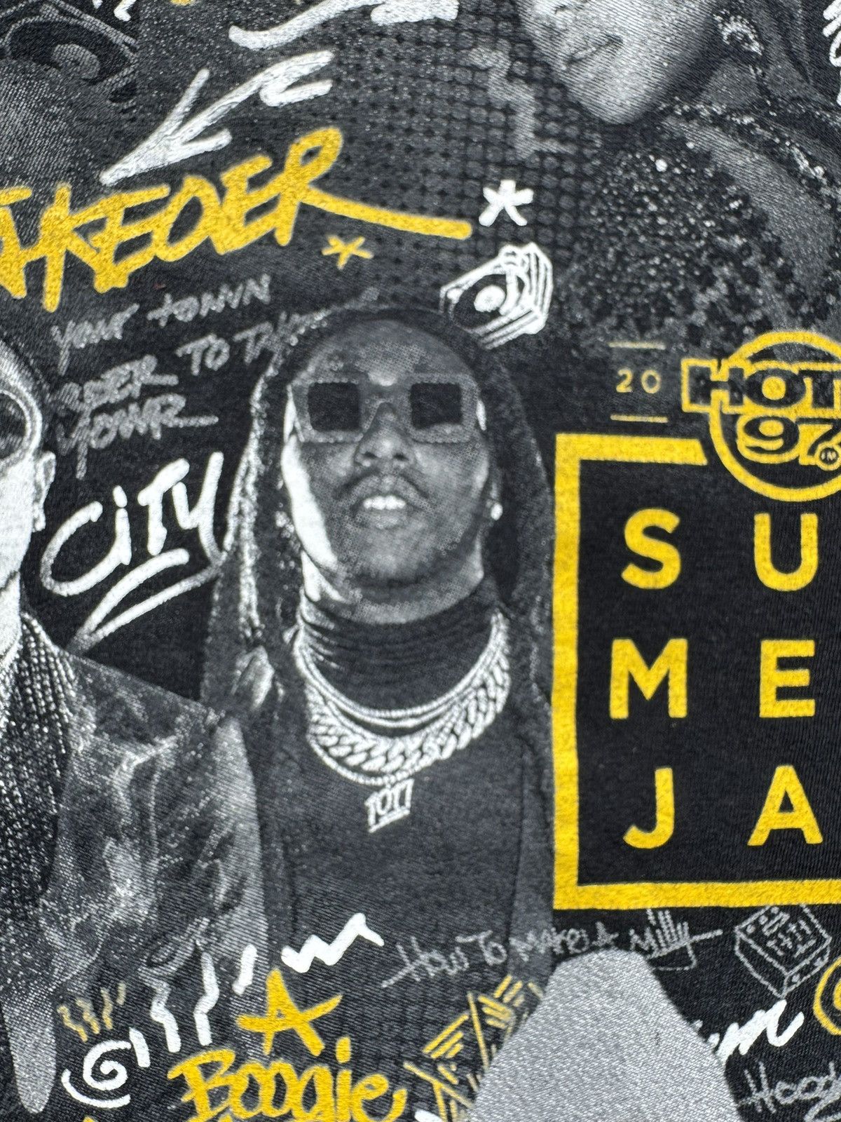 Band Tees × Rap Tees Hot 97 Summer Jam Concert T-Shirt Size US L / EU 52-54 / 3 - 4 Thumbnail