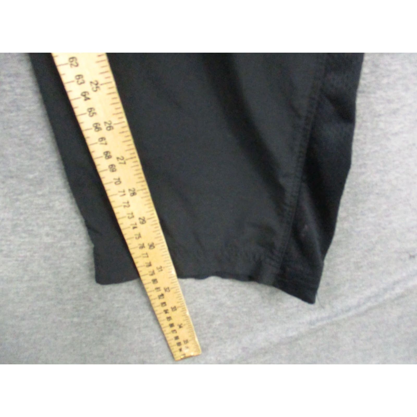 Nike Nike Track Pants Large Men Athletic Joggers Zip Ankle Black Size US 33 - 4 Thumbnail