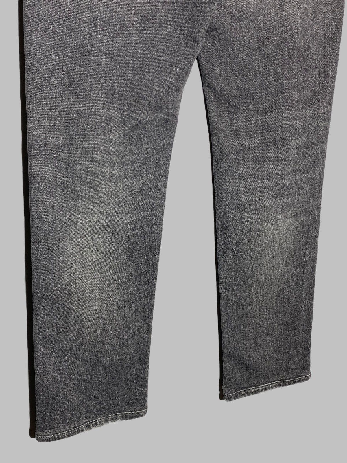 Z Zegna Zegna Washed Gray Denim Slim Fit Jeans Men’s Size 34 Size US 34 / EU 50 - 11 Thumbnail