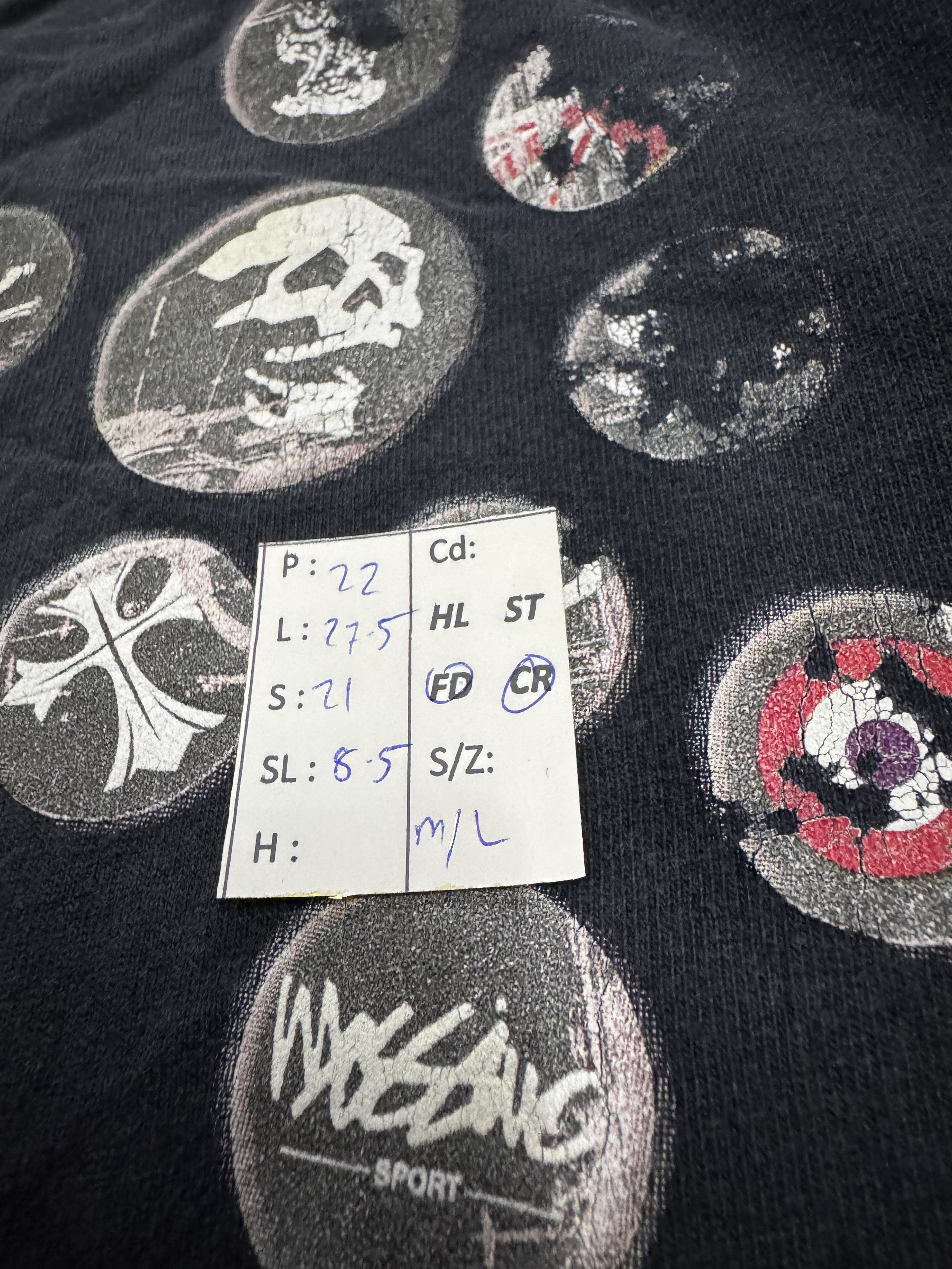Mossimo VINTAGE 90'S MOSSIMO SPORT F THE MASSES FADED VERY RARE TEE Size US L / EU 52-54 / 3 - 18 Thumbnail