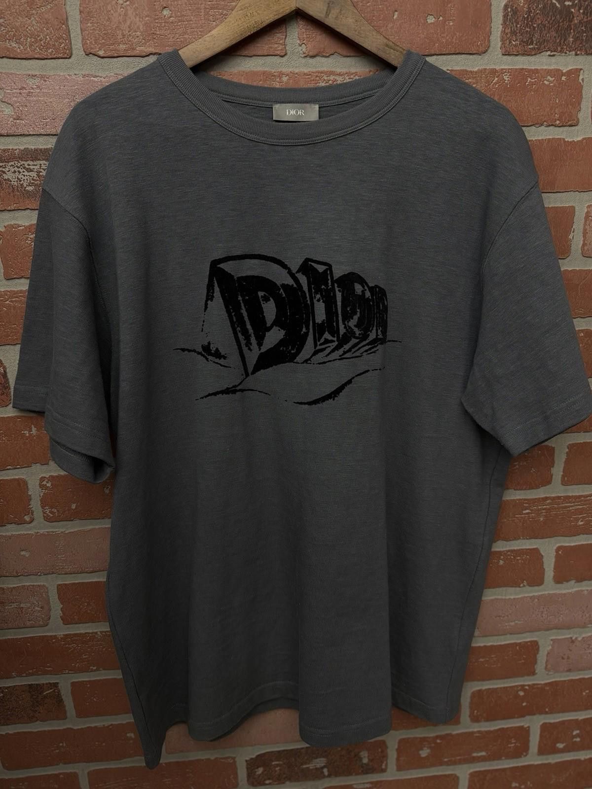 Dior Dior Grey Tee Shirt Men’s Size (XL) $950 Retail Authentic Size US XL / EU 56 / 4 - 2 Thumbnail