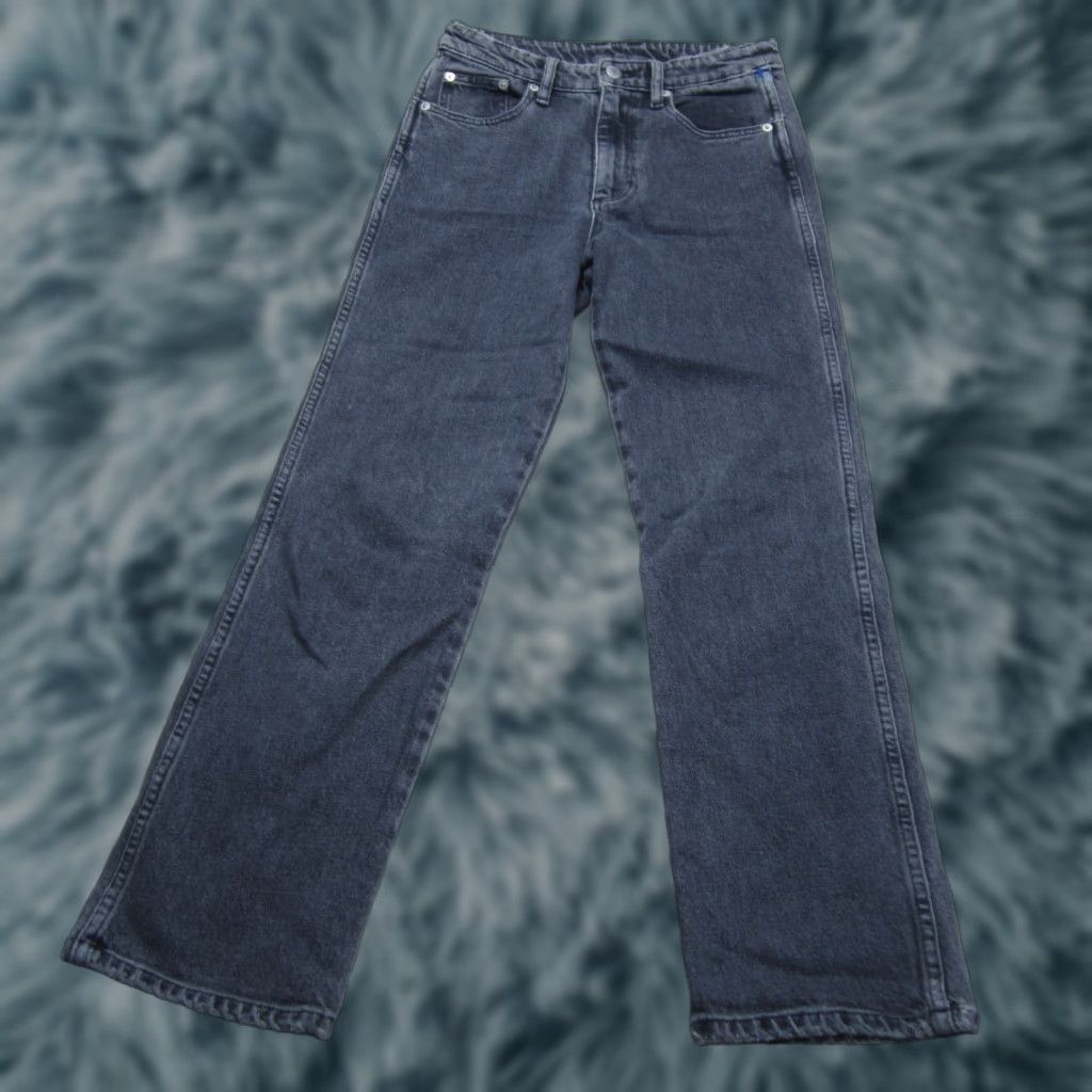 Simon Miller Simon Miller Jeans Women 26 Black Straight Faded Dark Wash Denim Jeans Women 26 Black Straight Denim 5-Pocket Design Vintage? No Size 26" / US 2 / IT 38 - 1 Thumbnail