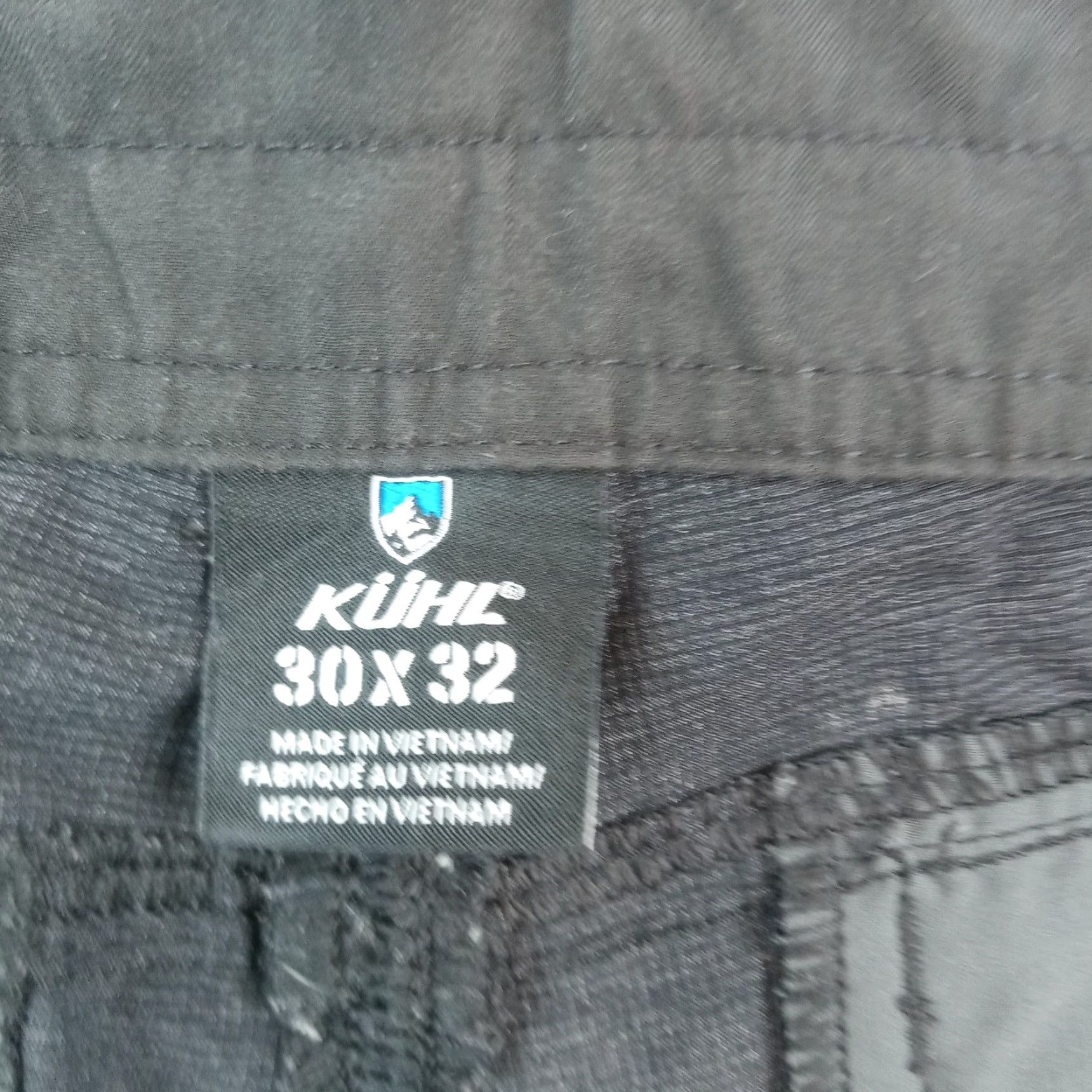 Vintage Kuhl Men's Black Chino Straight Leg Stretch Pants 30x30 Size US 30 / EU 46 - 7 Thumbnail