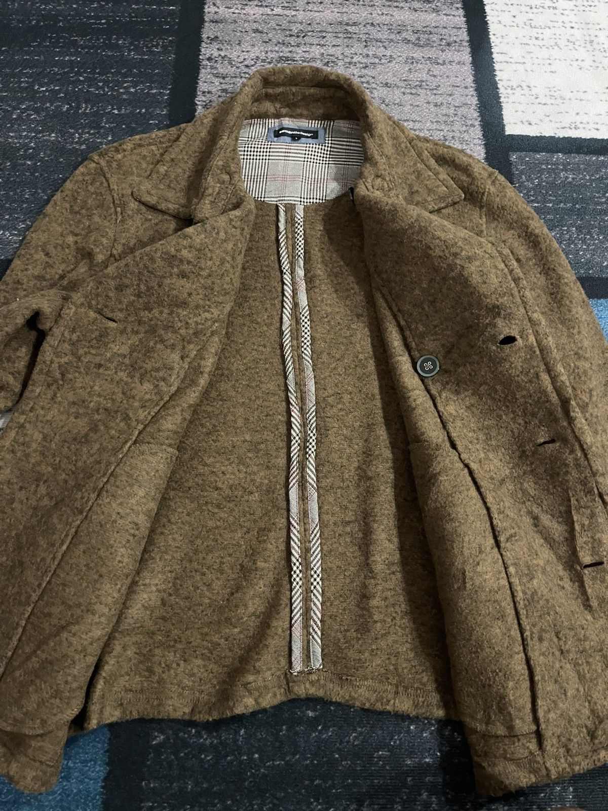 Japanese Brand × semanticdesign Semantic Design Double Breasted Jacket Size US L / EU 52-54 / 3 - 10 Thumbnail