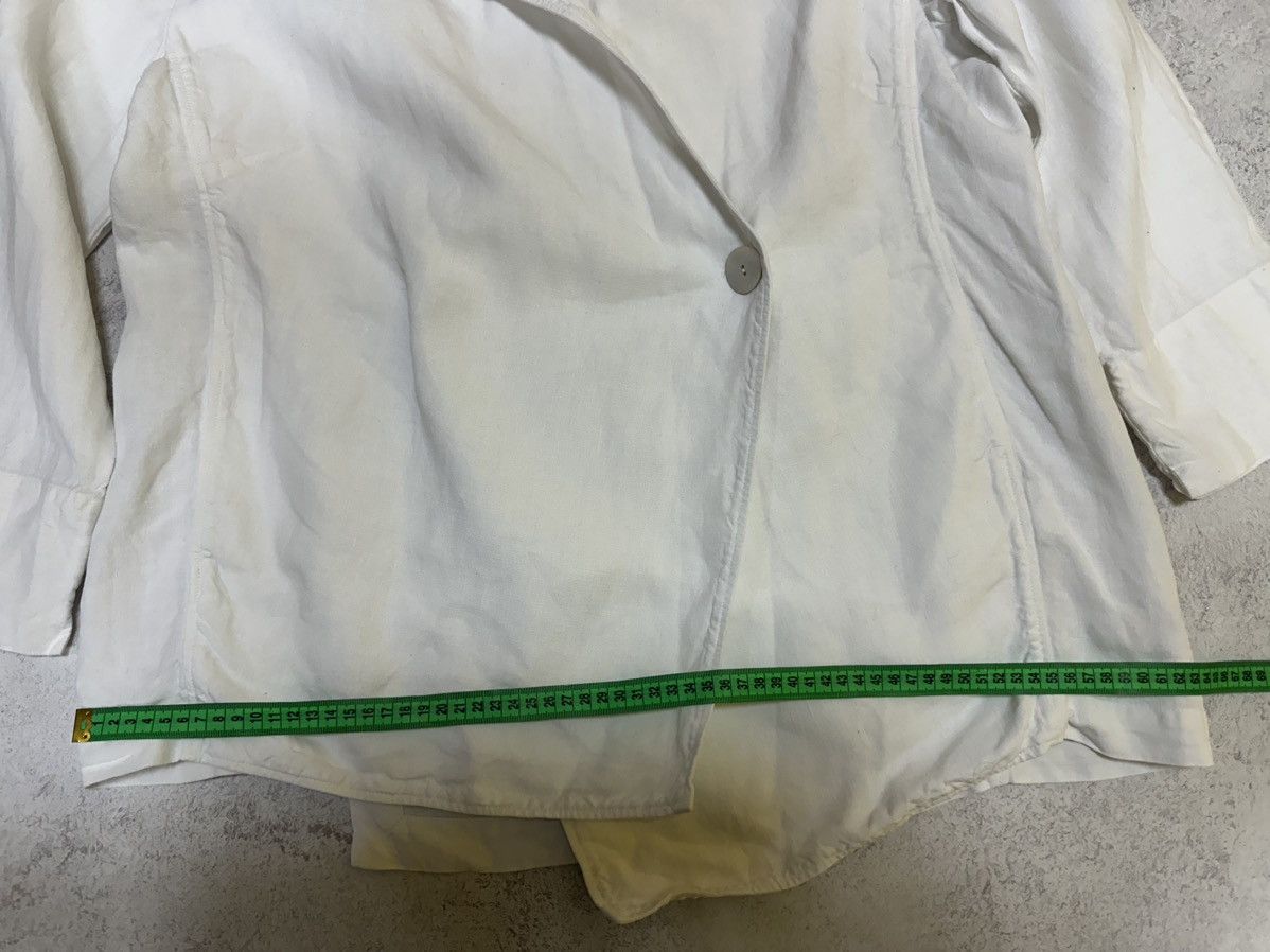 Designer × OSKA Cardigan Oska 5 100% linen White Size XL / US 12-14 / IT 48-50 - 12 Thumbnail