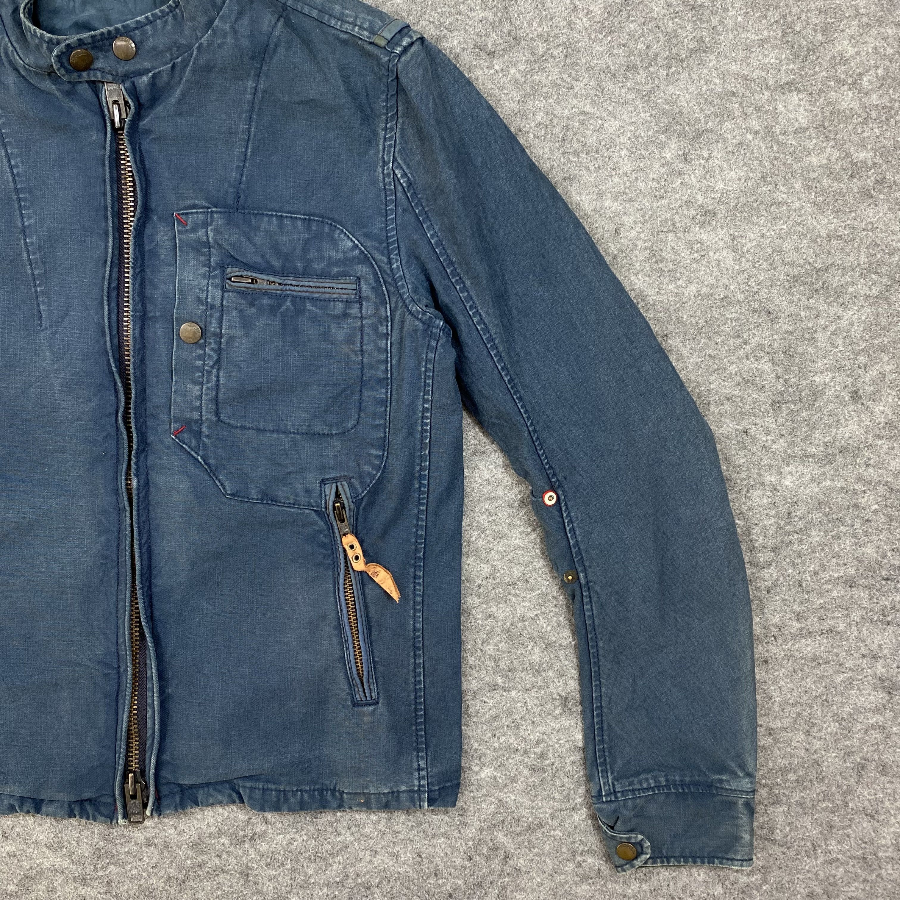 Japanese Brand VTG Japan Gifu Take Indigo Dye Work Jacket-J562 Size US M / EU 48-50 / 2 - 5 Thumbnail